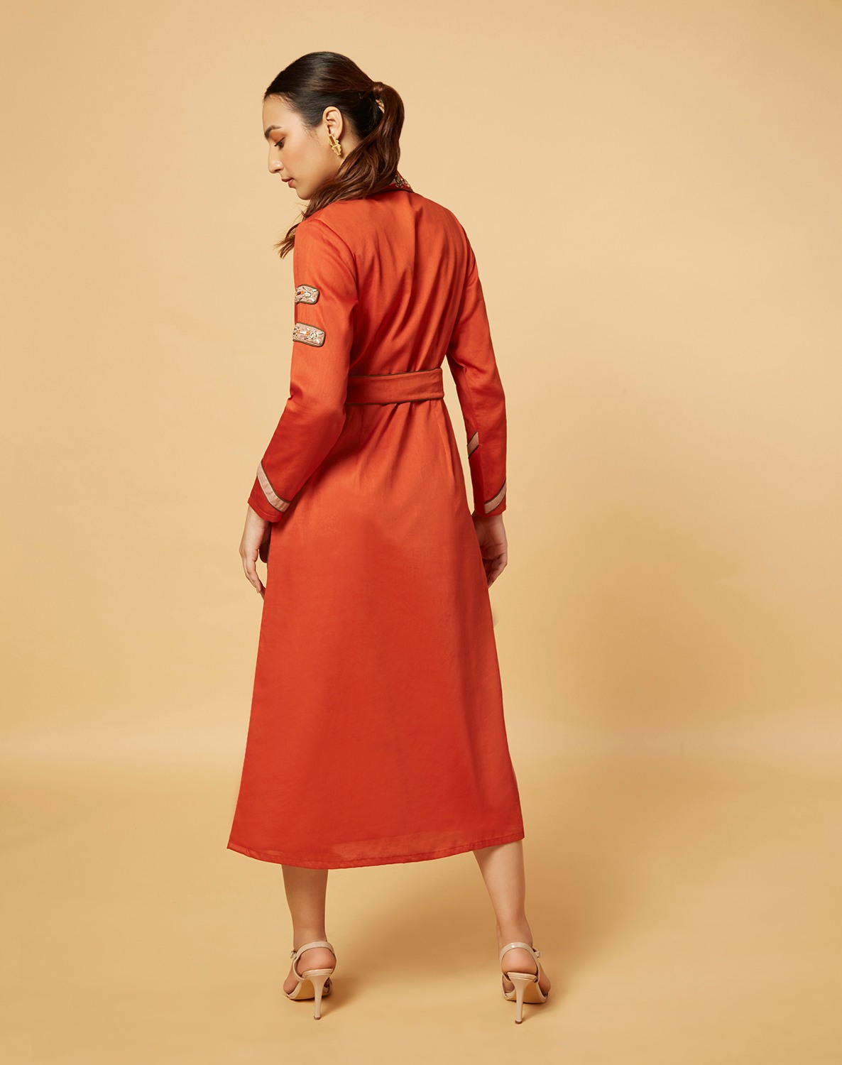 Orange Powerlook Dress
