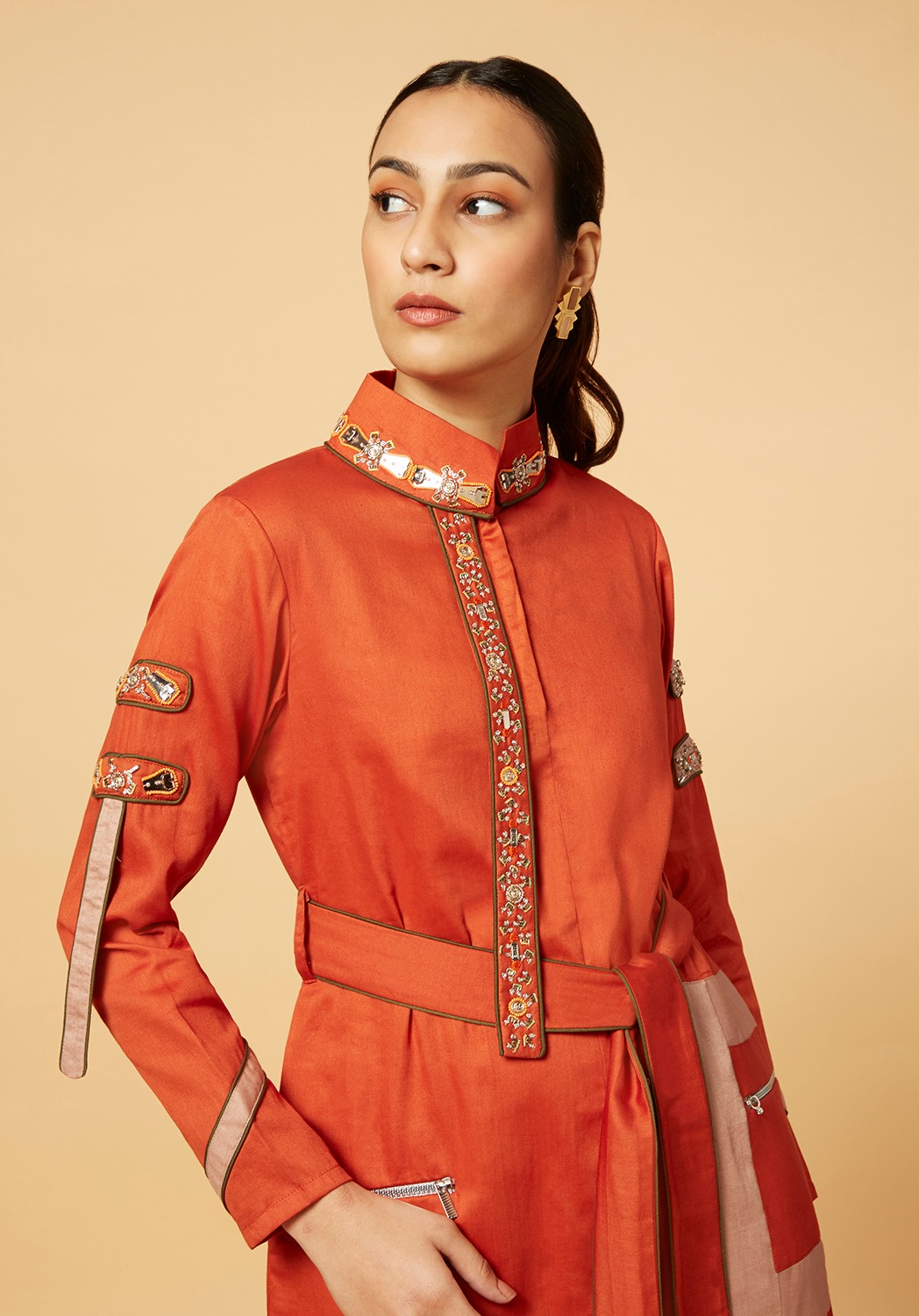 Orange Powerlook Dress