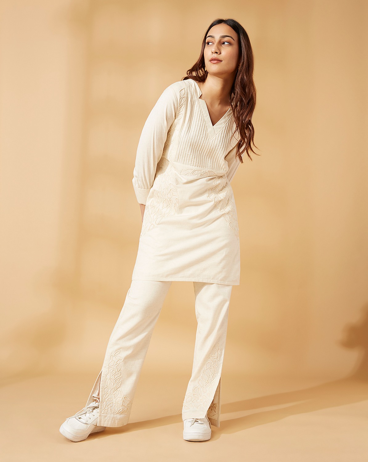 Textured tunic set
