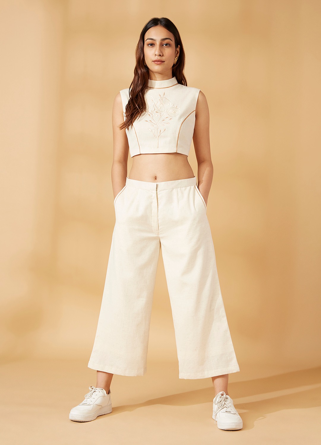 Crop top with pants