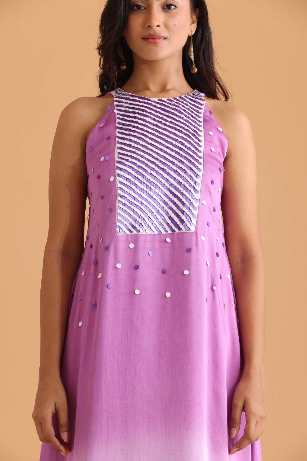 Ombré Assymetric Dress
