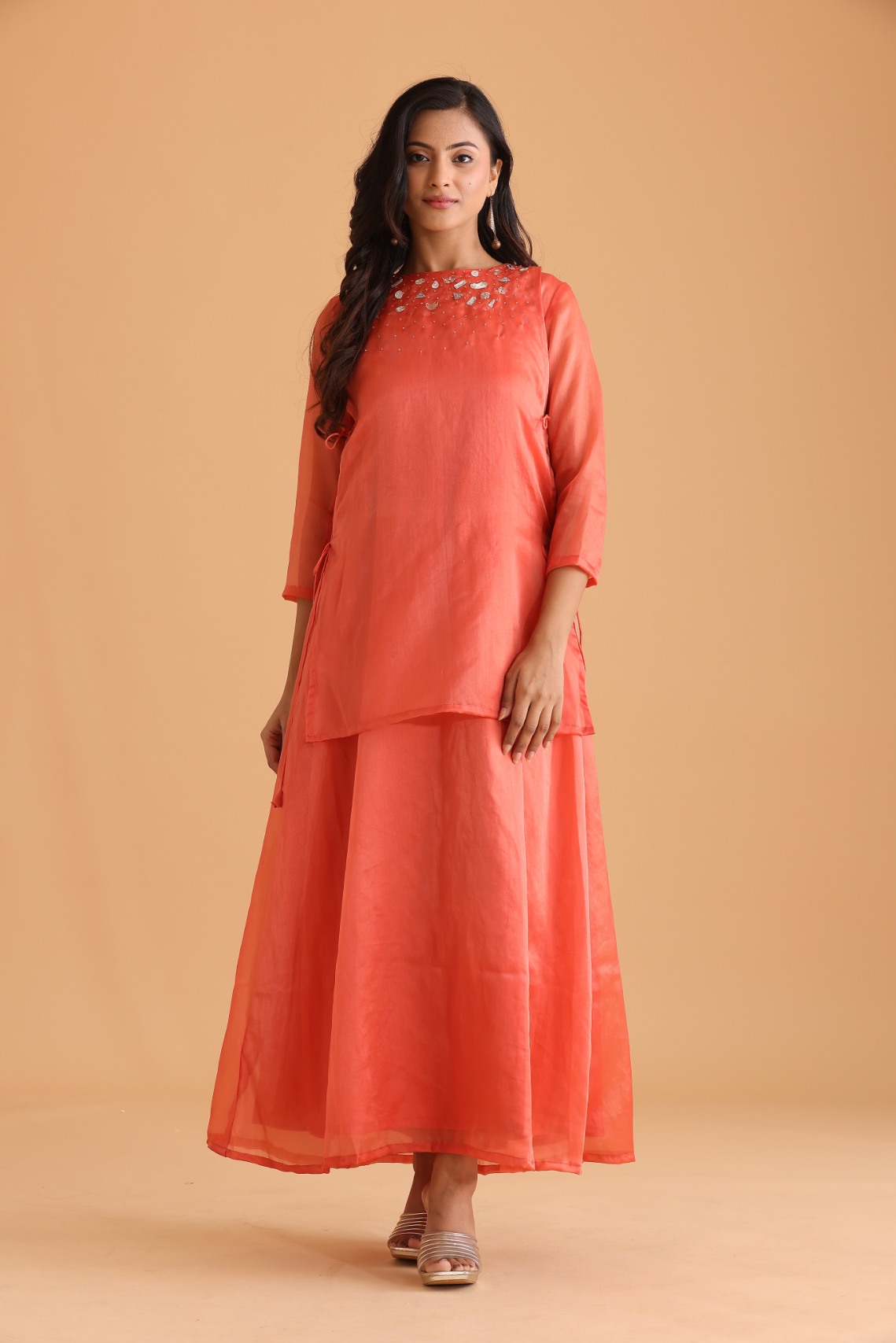Long Layered Dress