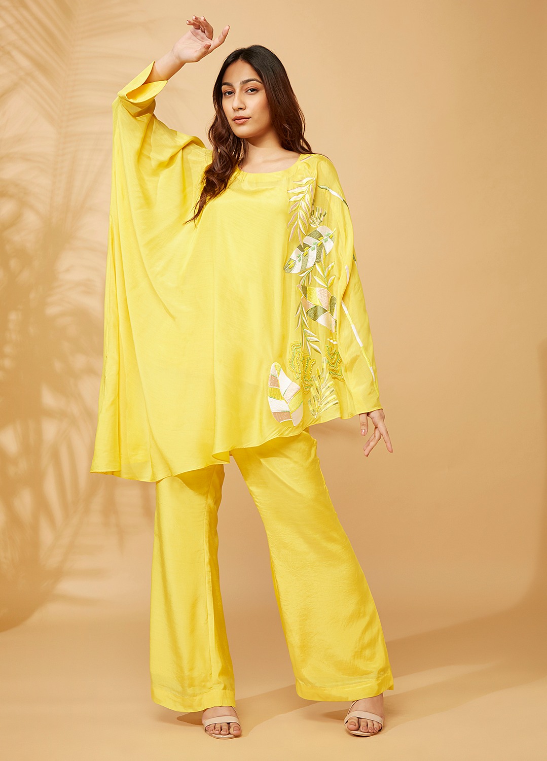 One Side Assymetric Kawan Co-ord set