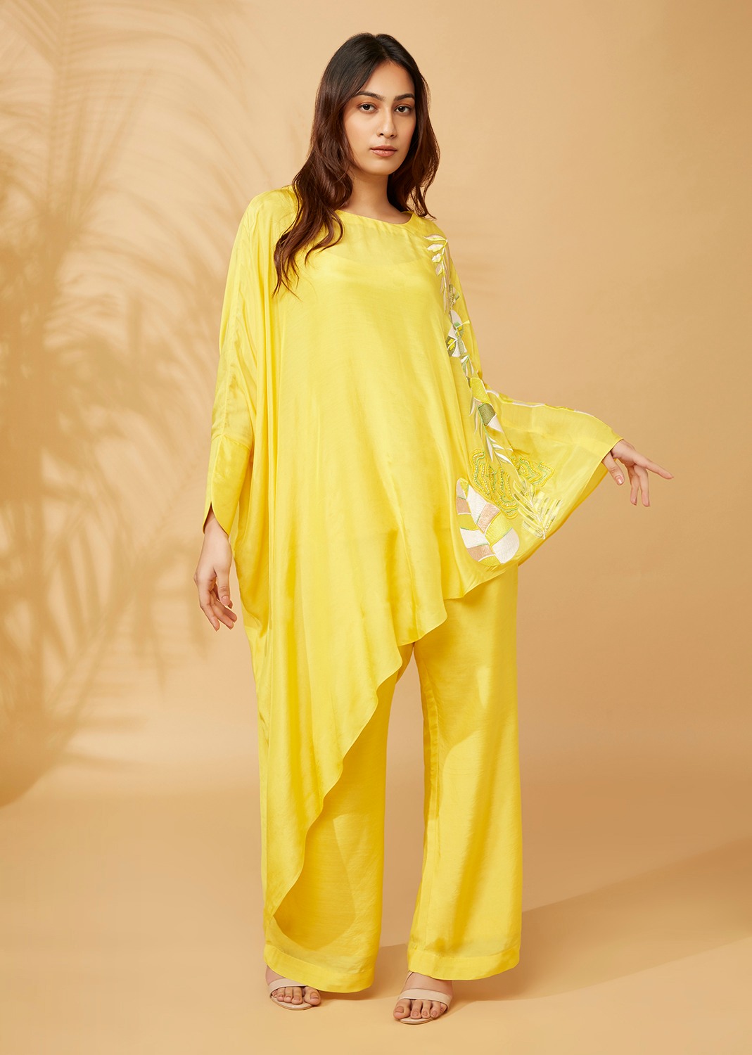 One Side Assymetric Kawan Co-ord set