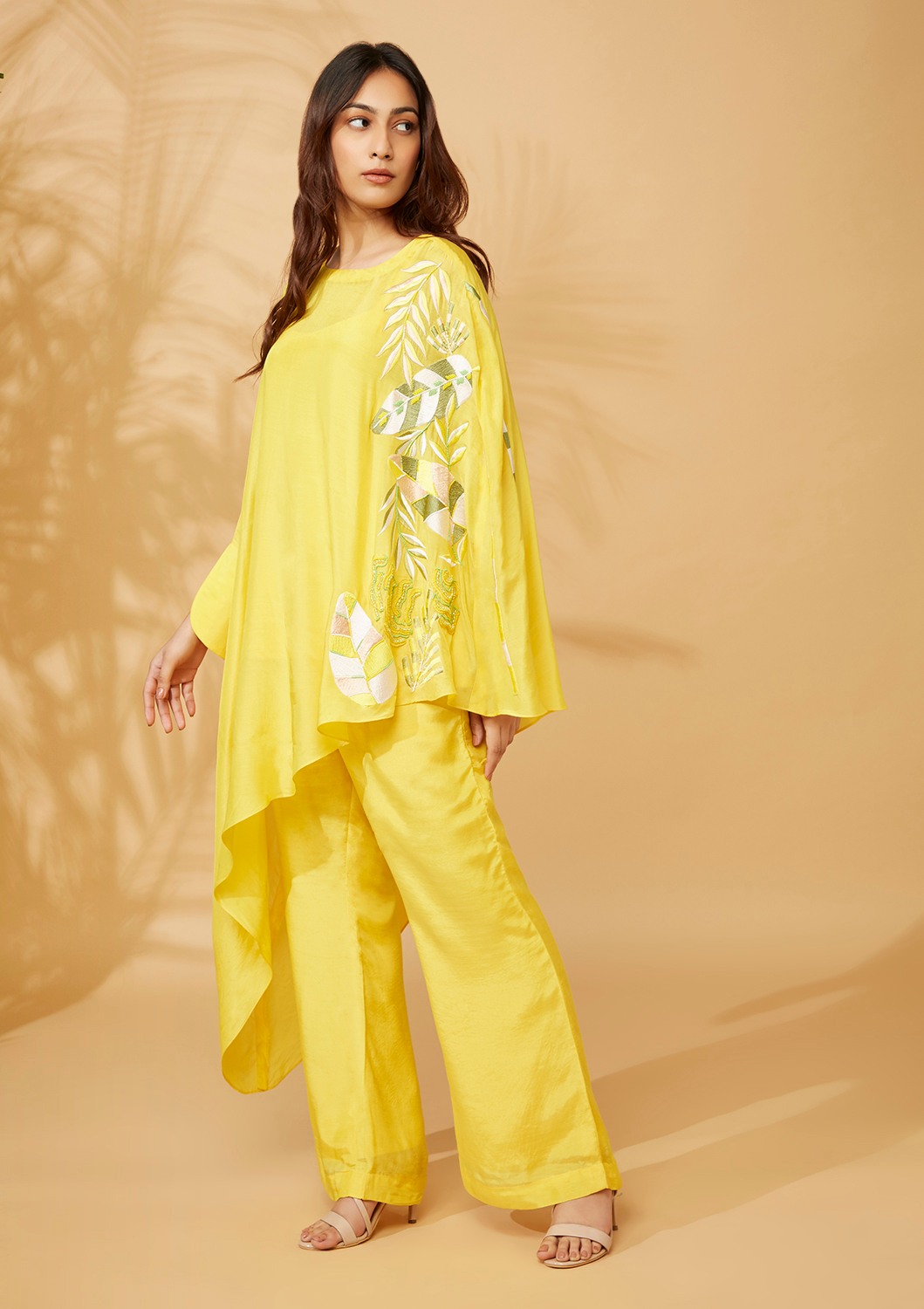 One Side Assymetric Kawan Co-ord set
