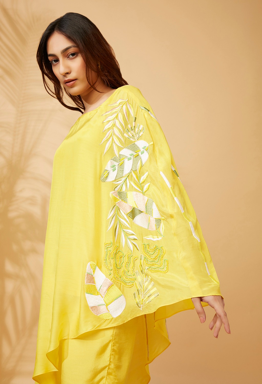 One Side Assymetric Kawan Co-ord set