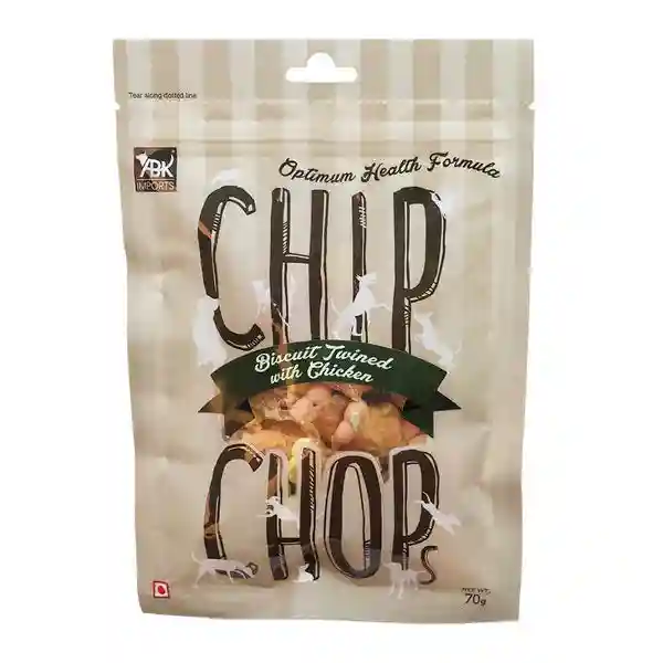 Chip Chops Biscuit Twined With Chicken Dog Treats 250g