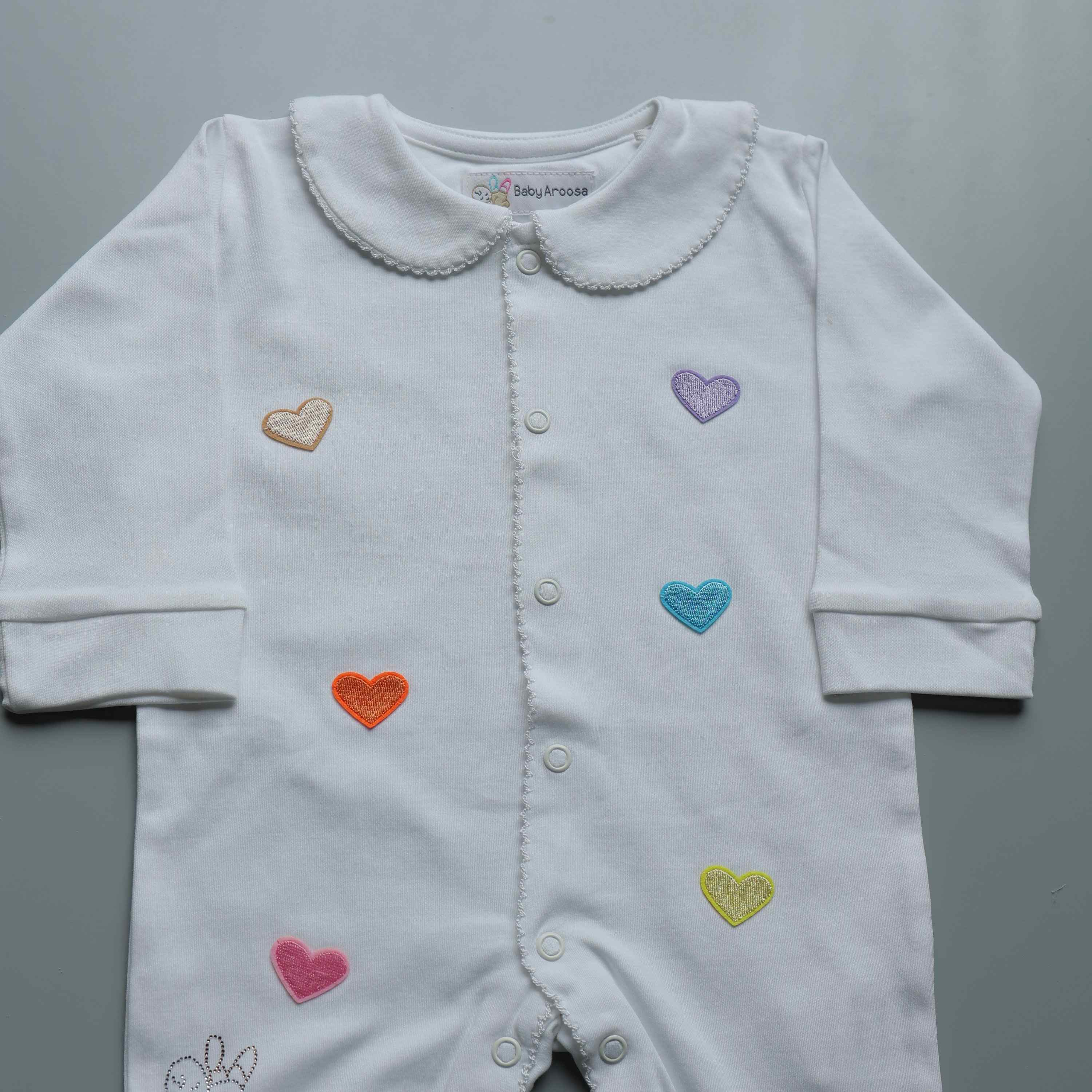 SnowDrop Love Romper Set