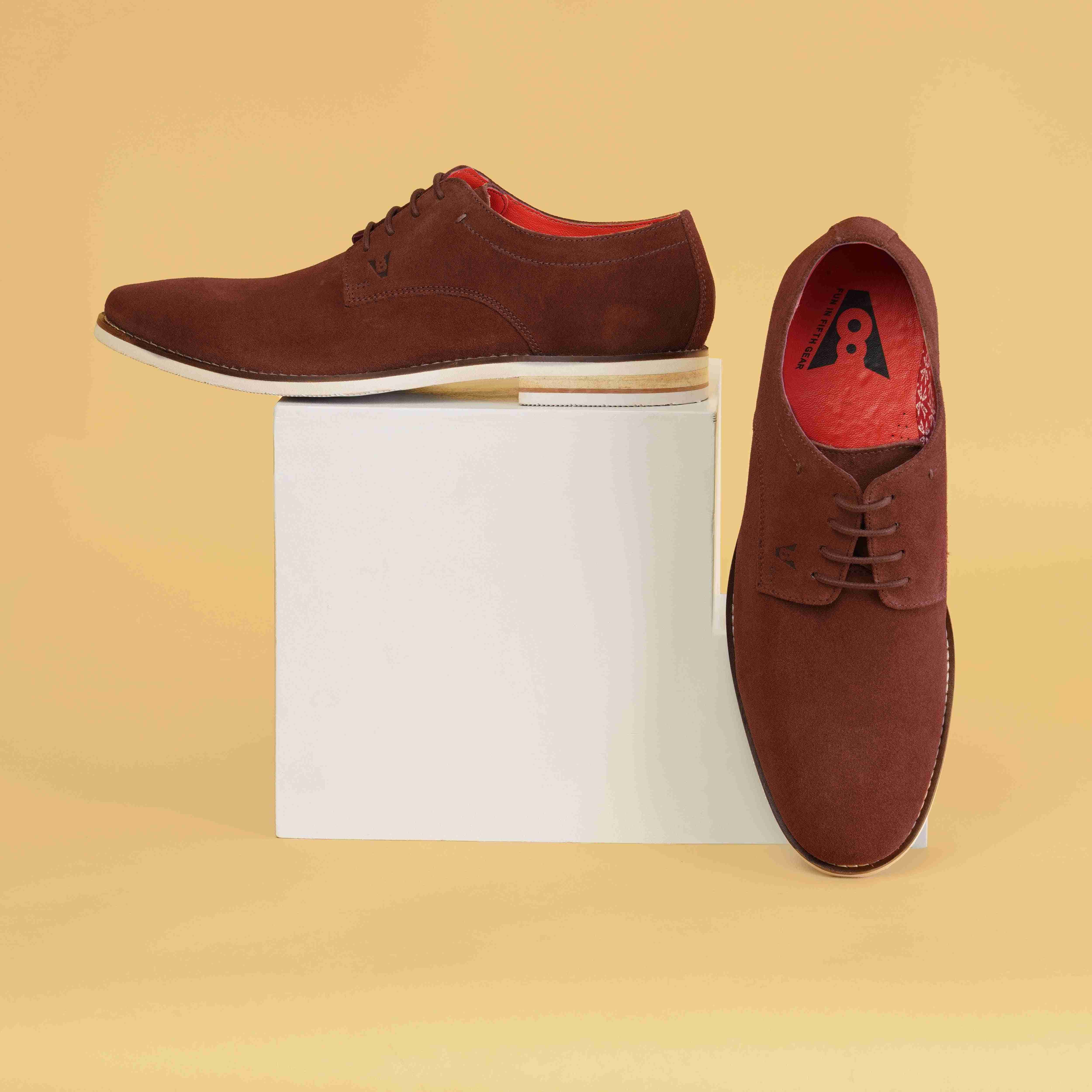 Tan Casual Lace-ups