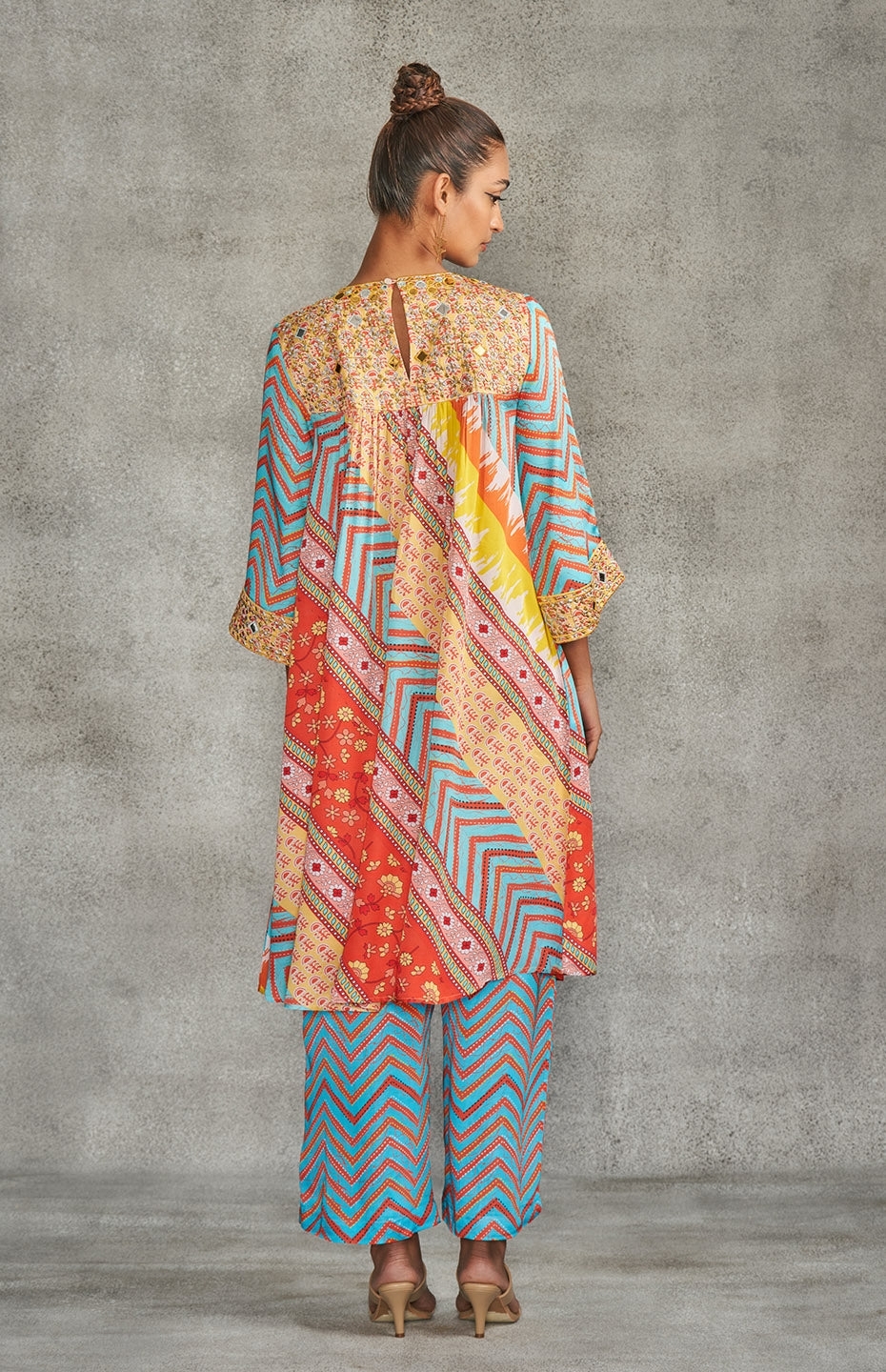 Tribal Mirror 2.0 Gathered Tunic