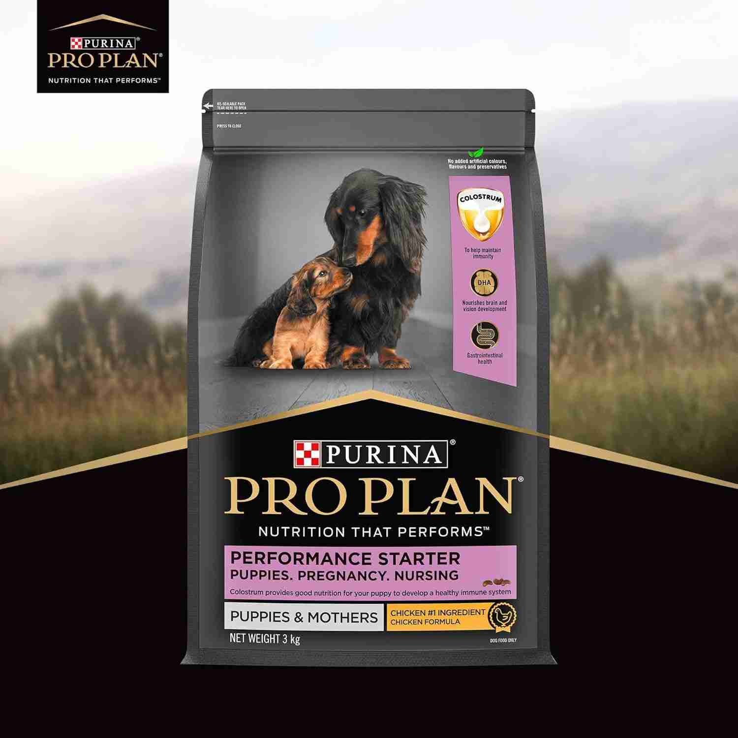 PURINA Pro Plan Chicken Mother & Puppy Starter Dog Dry Food 3kg