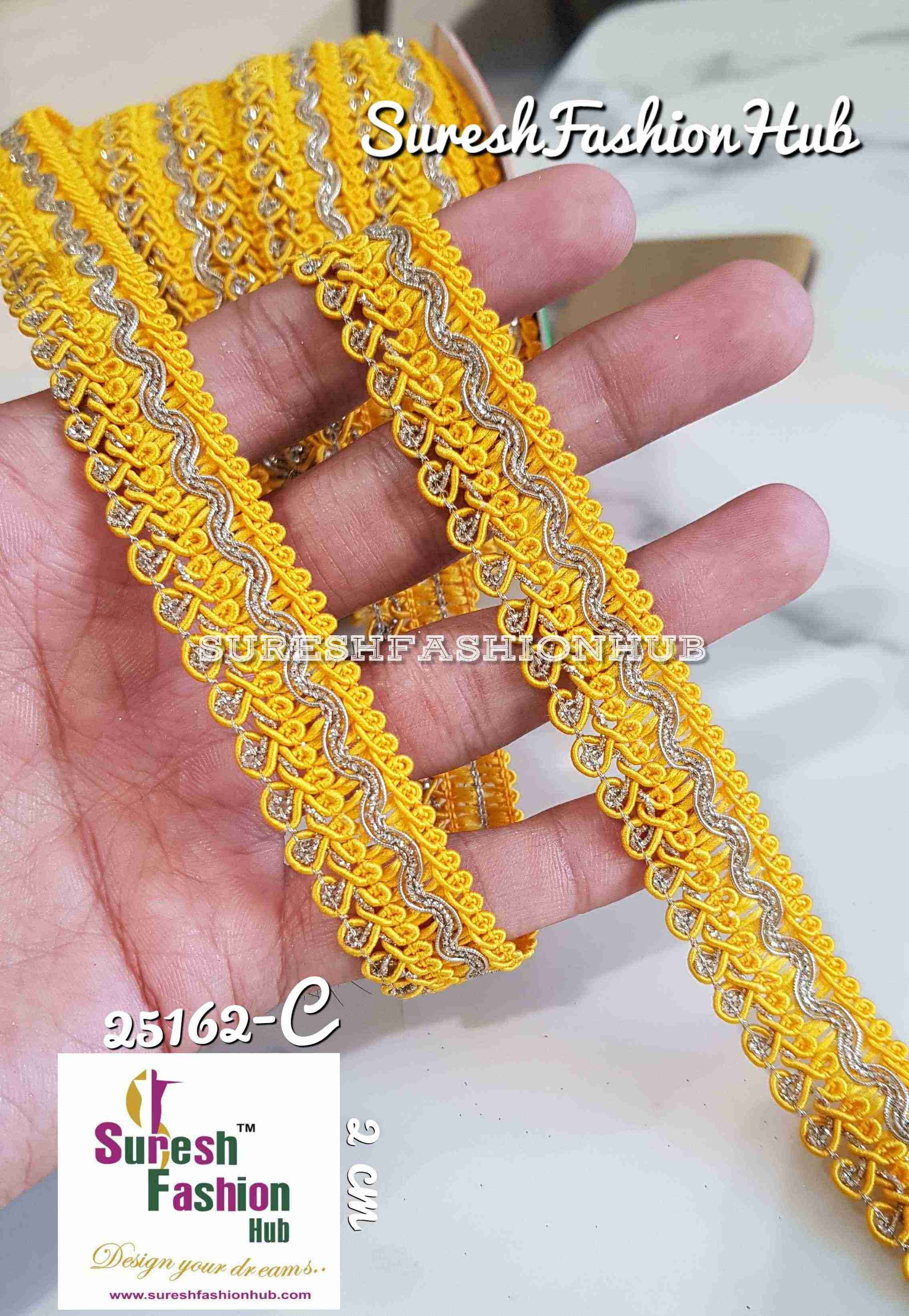 Sway Slay Yellow Knotted Trim