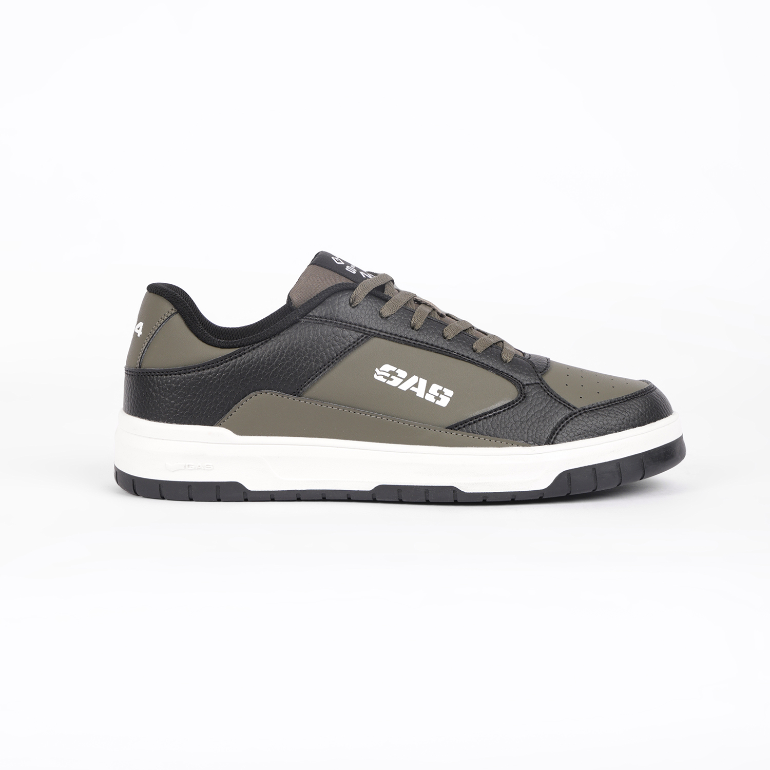 Men Pulse X Olive Black Sneakers