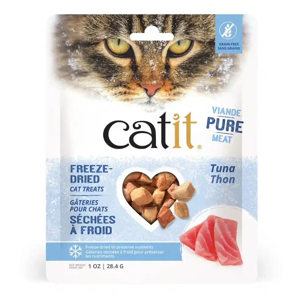 Catit Freeze-Dried Cat Treats Tuna, 28.4 g