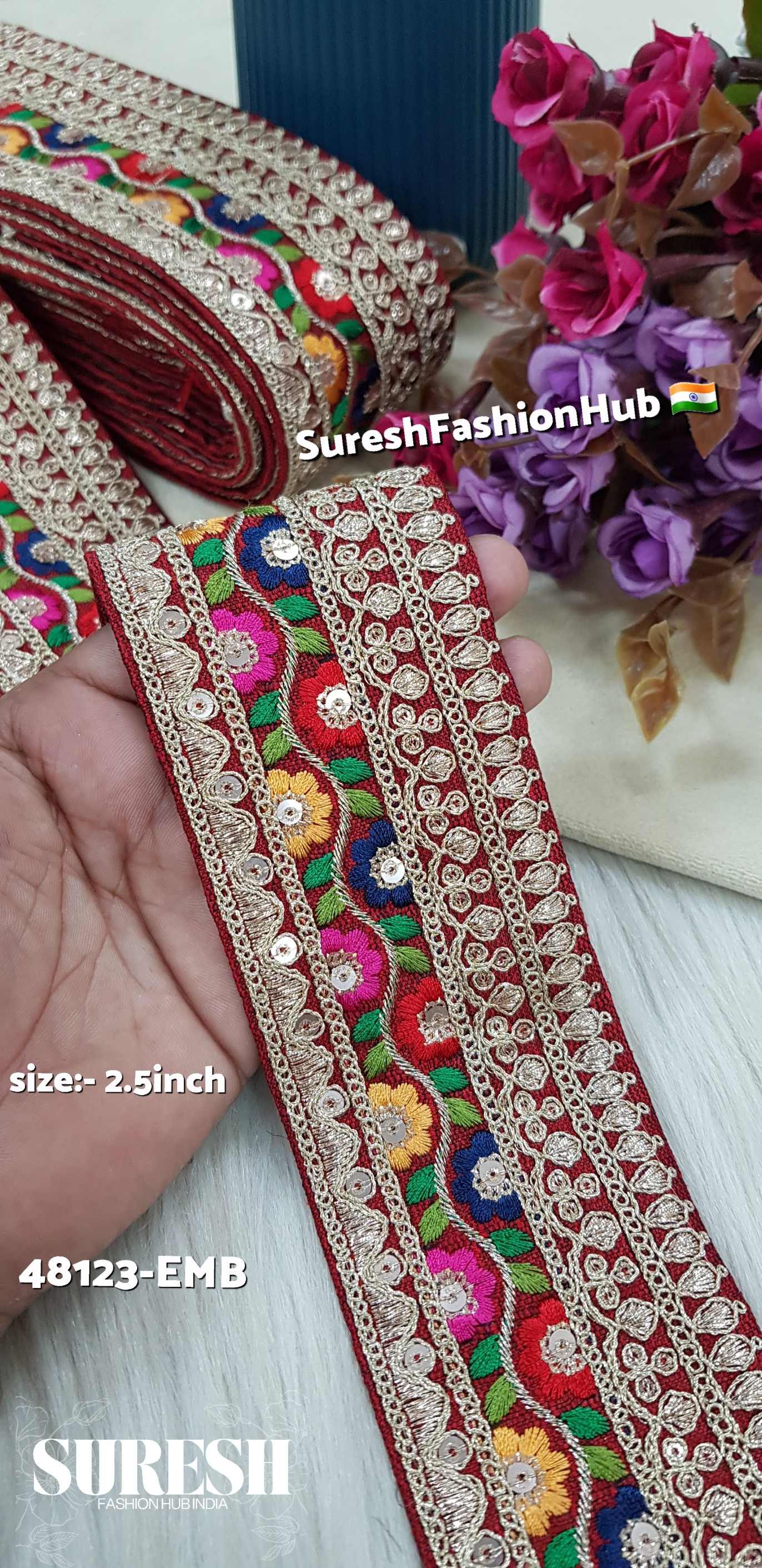 Sabyasachi Inspired Regal Maroon Luxe Floral Lace