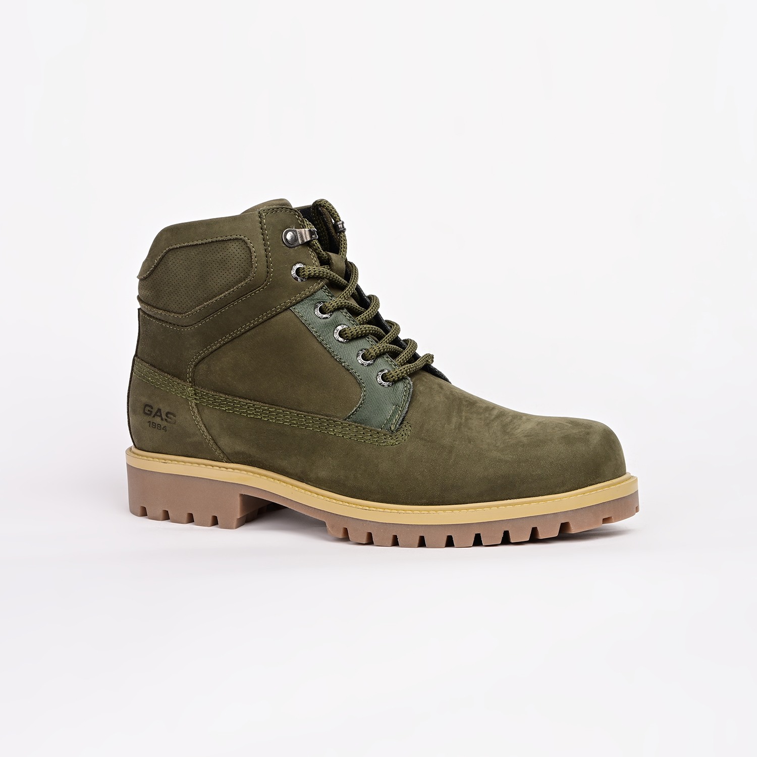 GAS | Men's Monolith 99 Olive Boots|1