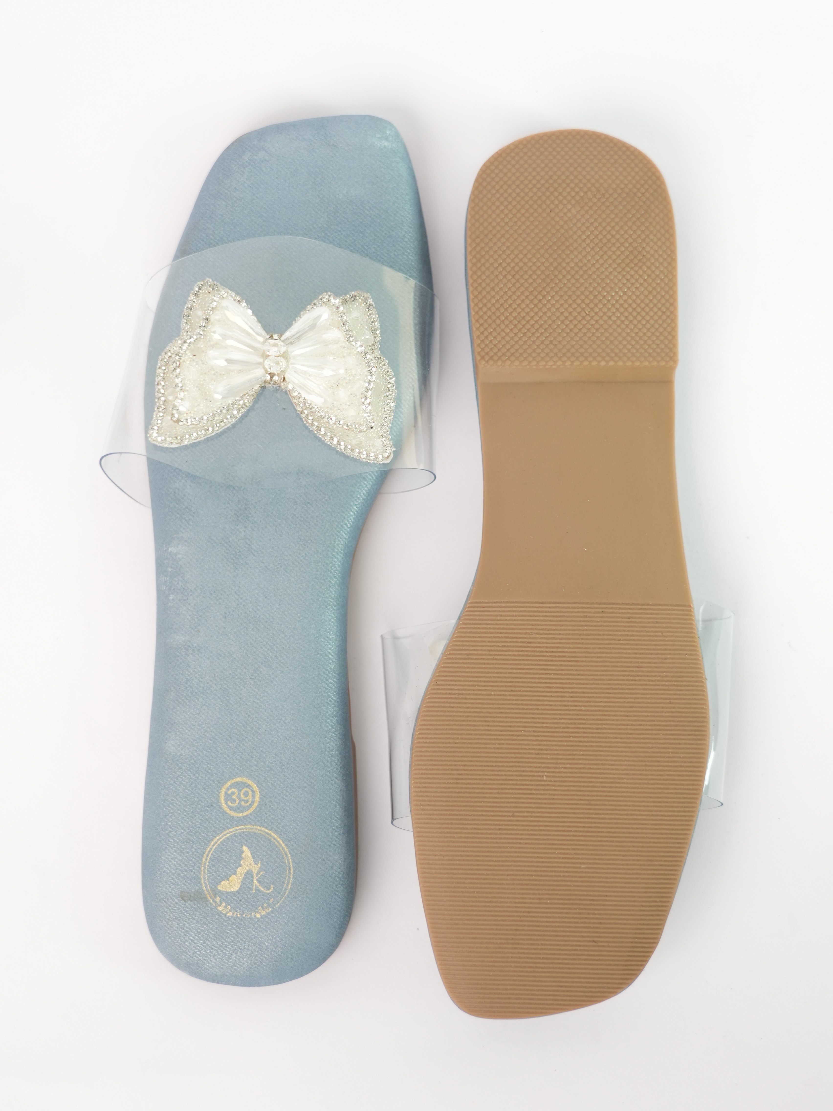 BLUE BUTTERFLY FLATS