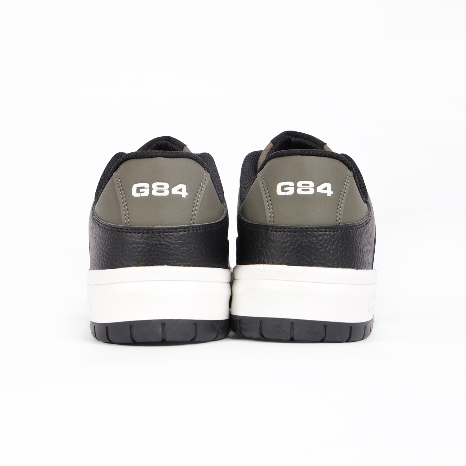 Men Pulse X Olive Black Sneakers