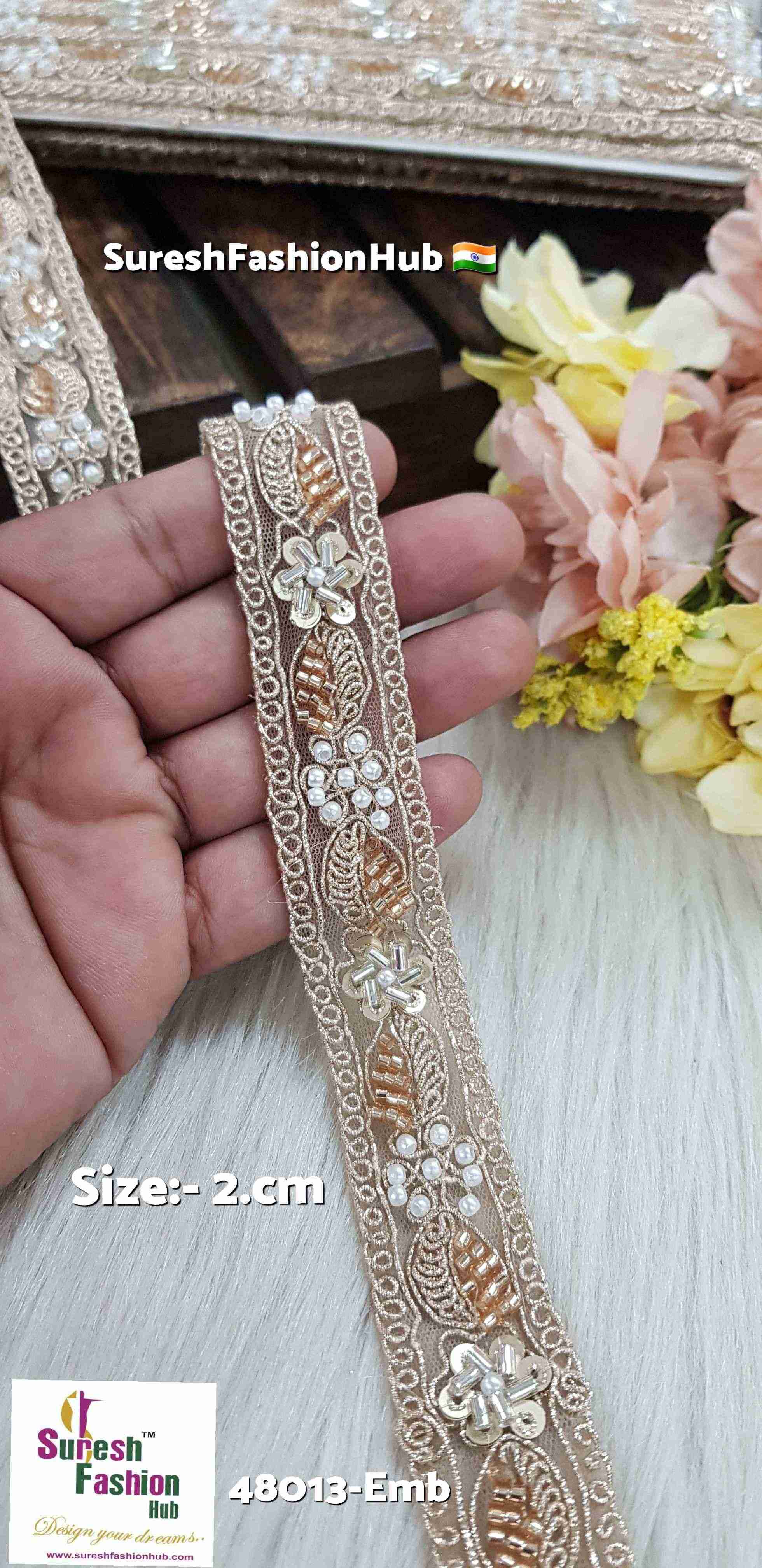 Rose Charm Floral Pearl Lace