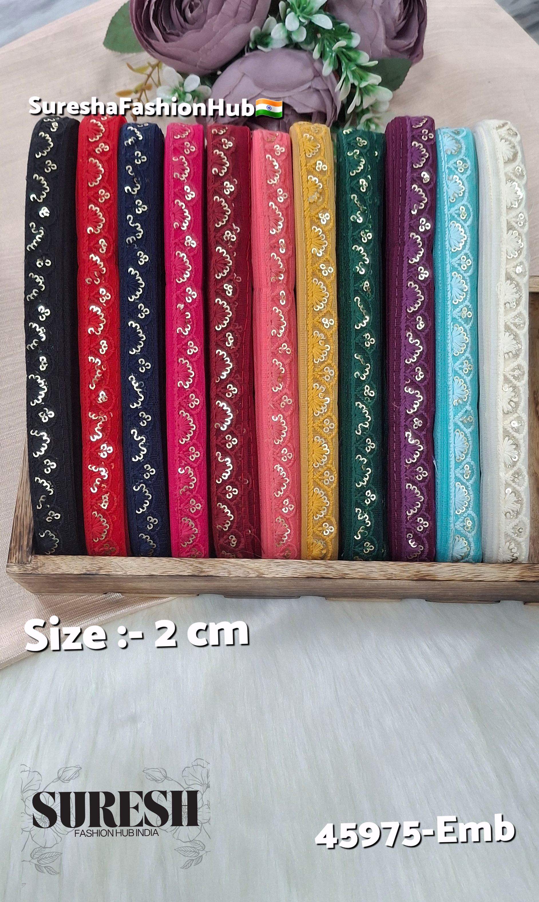 Tone-on-Tone Net Embroidery Lace