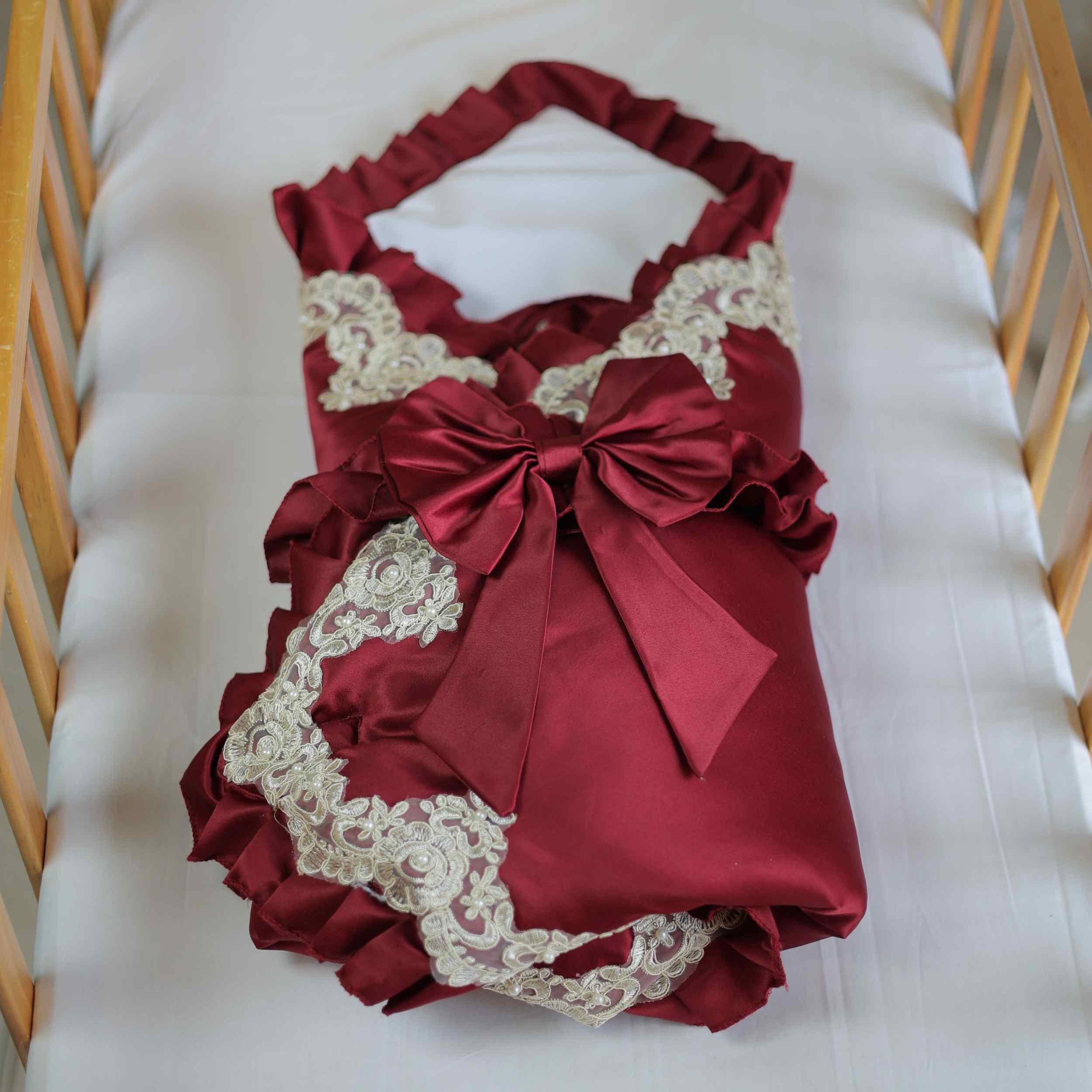 Little Maroon Muffin Wrap