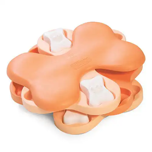 Outward Hound Puppy Tornado Interactive Treat Toy for Dogs (Pink, 25x18 Cm)