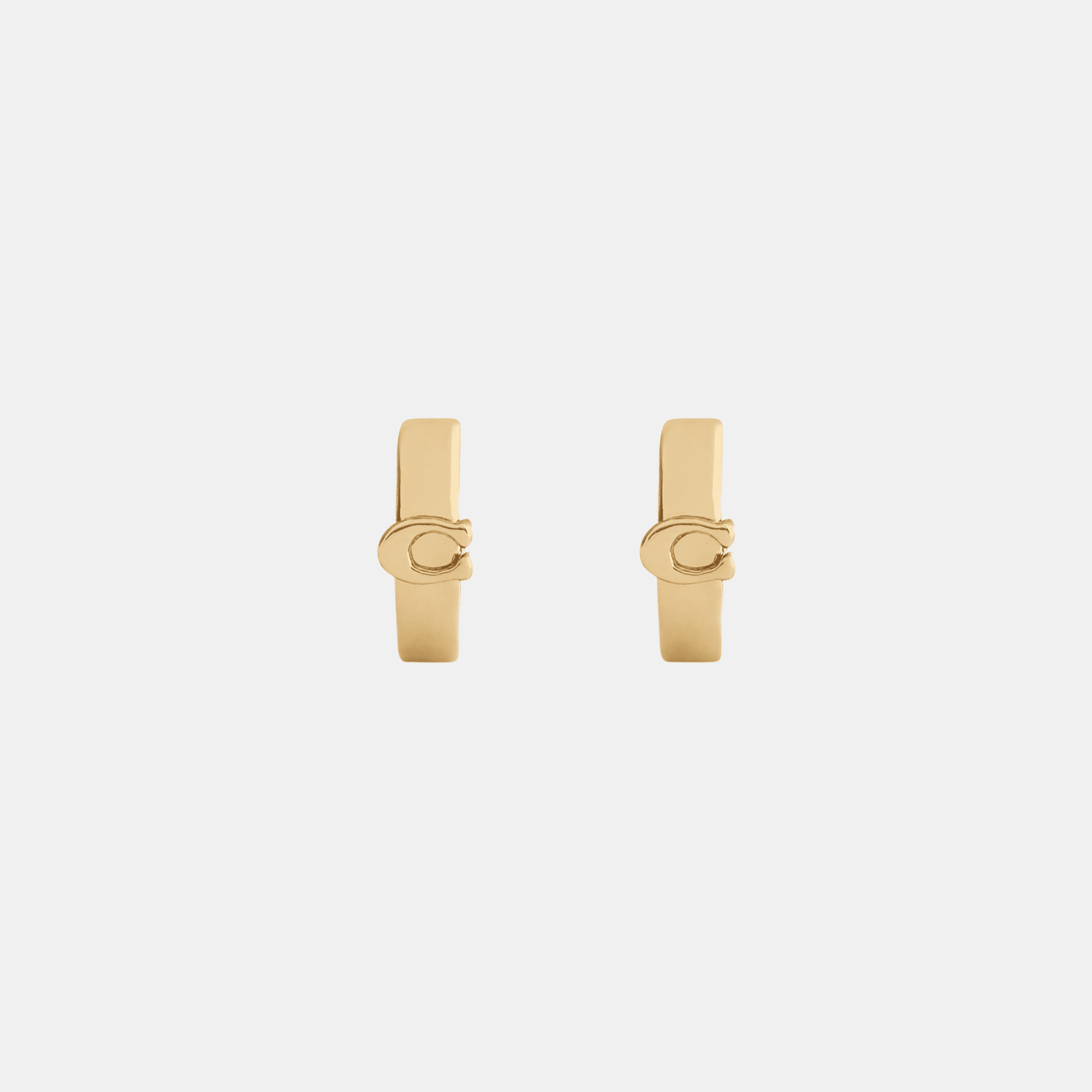 Signature C Huggie Earrings