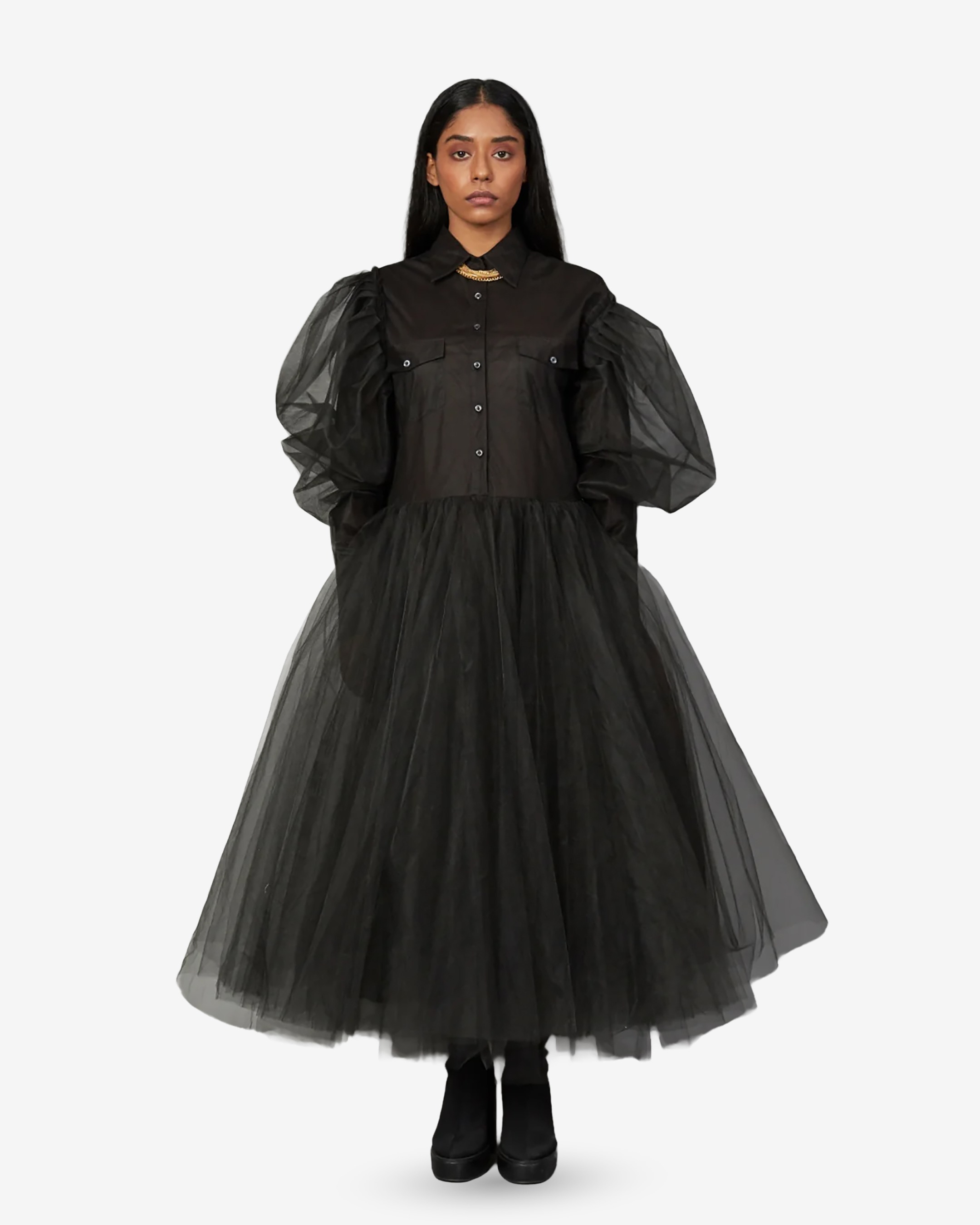 Wolf Wing Tulle Dress