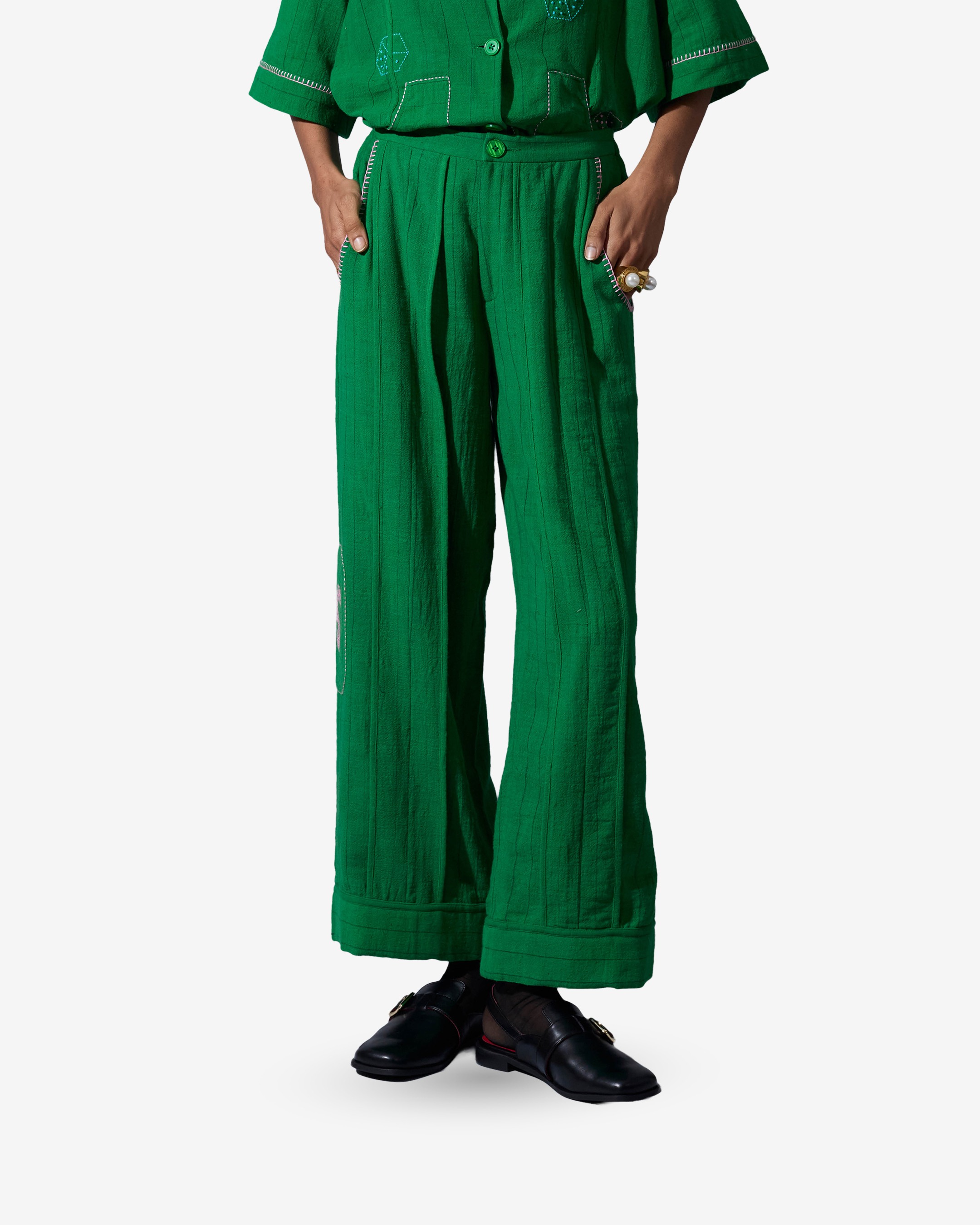 School Pants in Linen