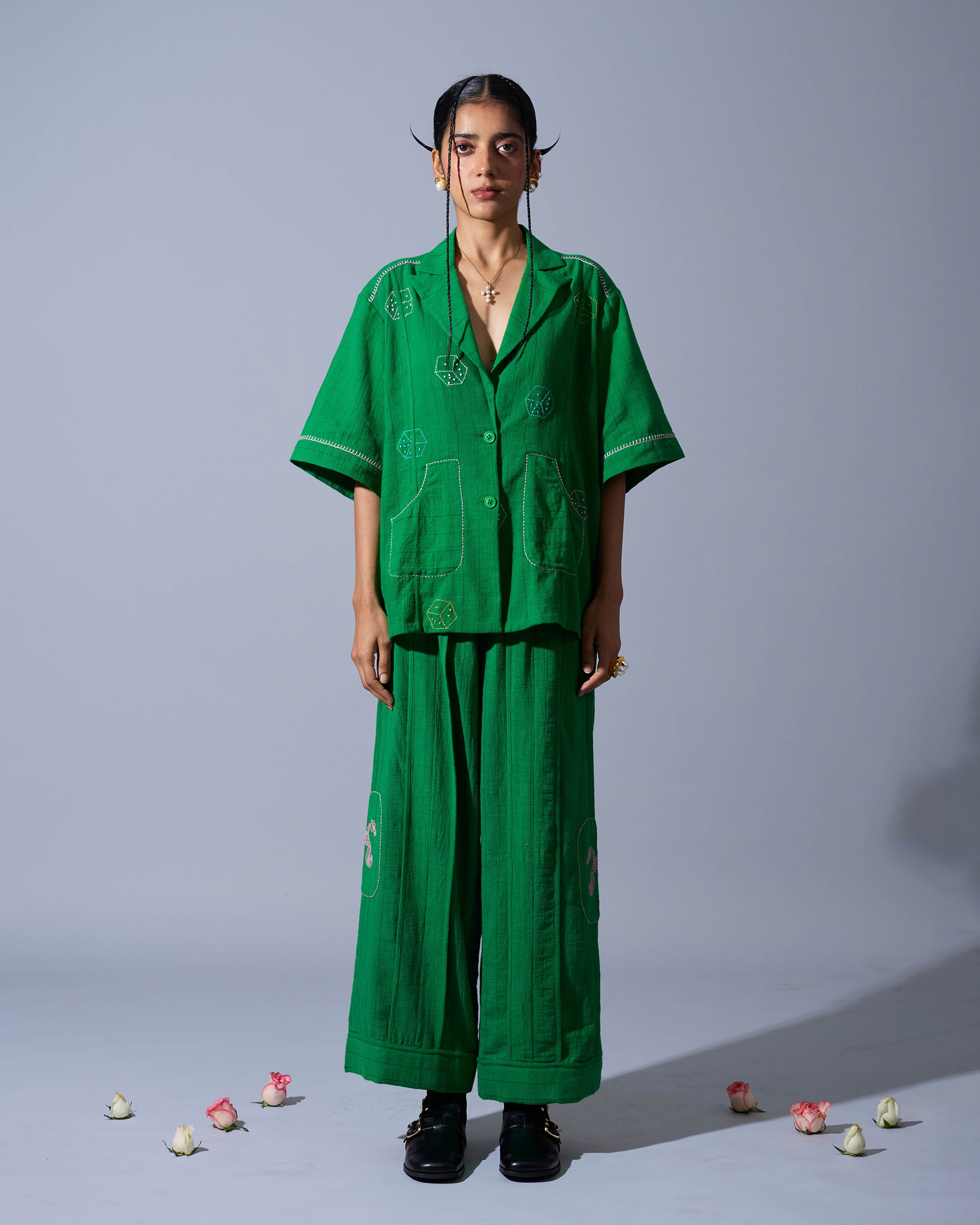 School Pants in Linen