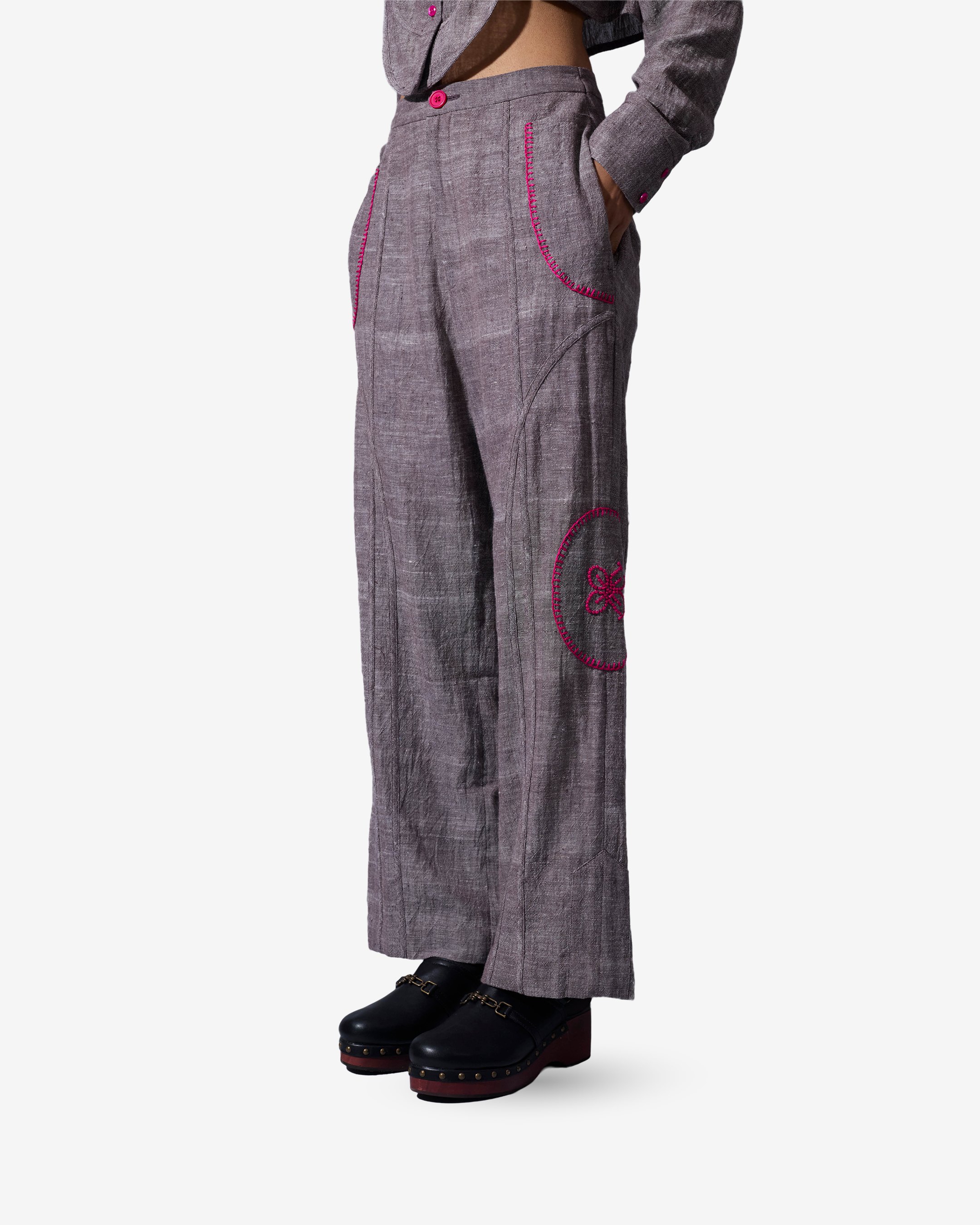 Office Pants in Linen