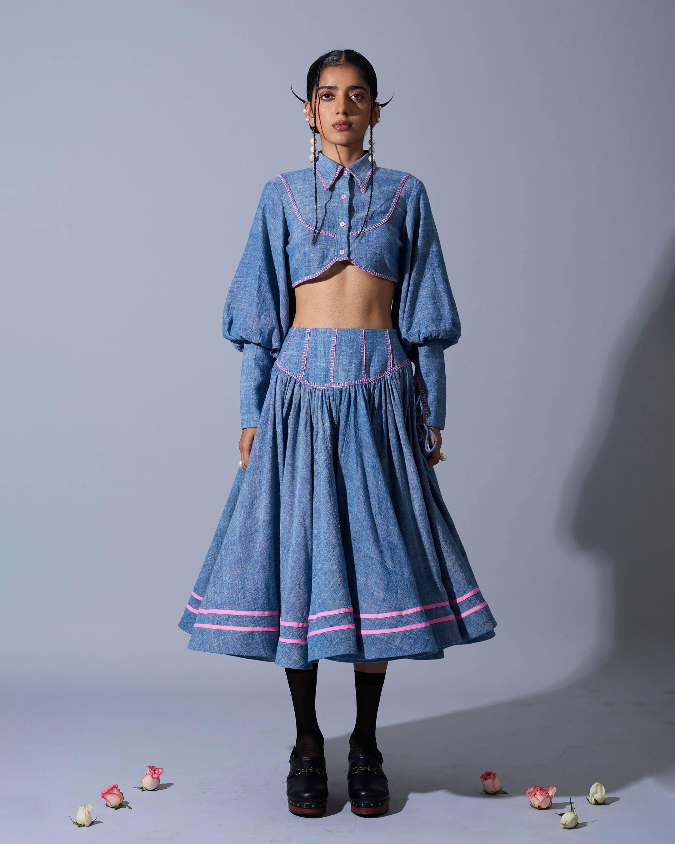 Slip Skirt in Linen