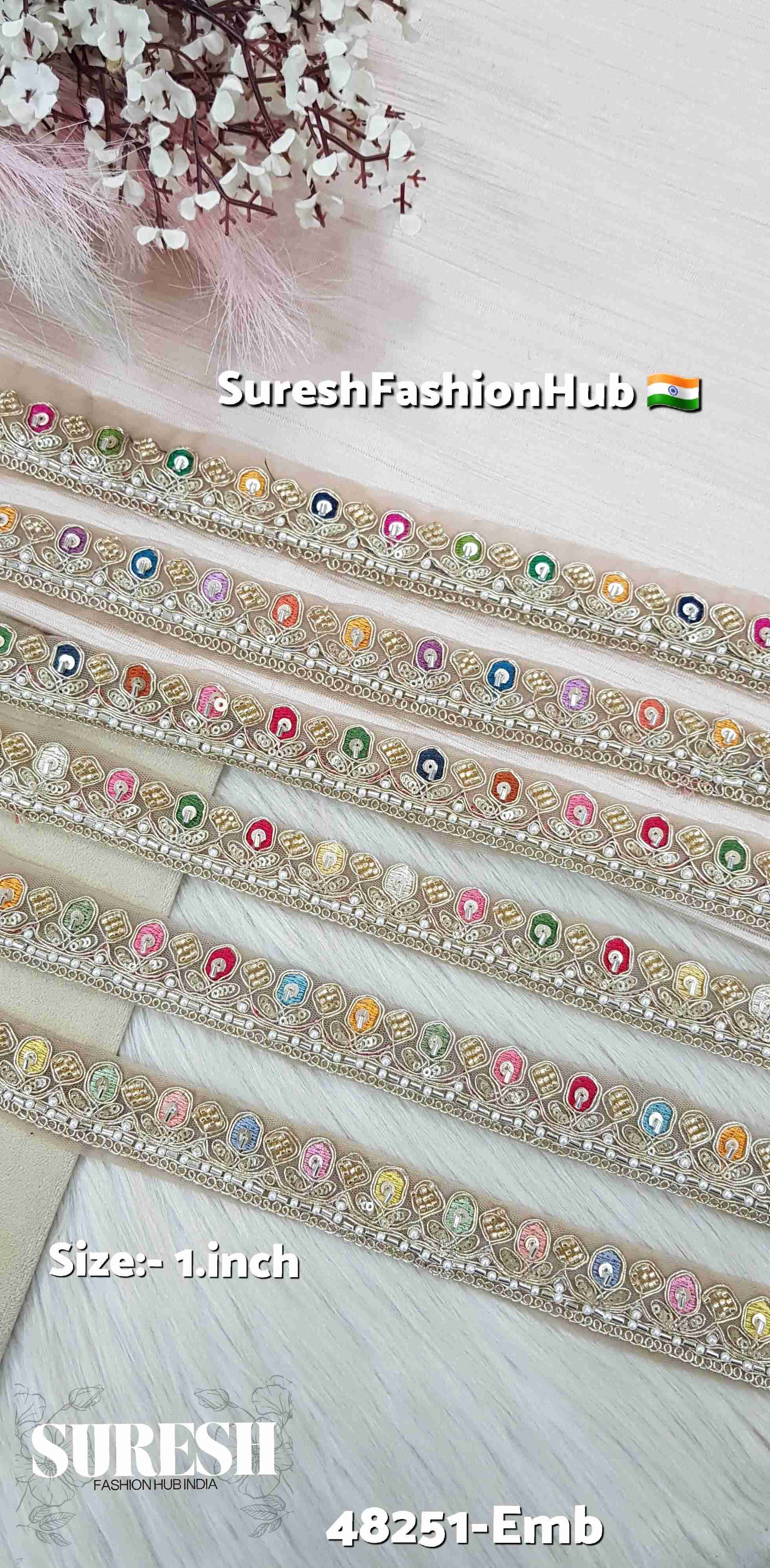 Regal Blossom Designer Border