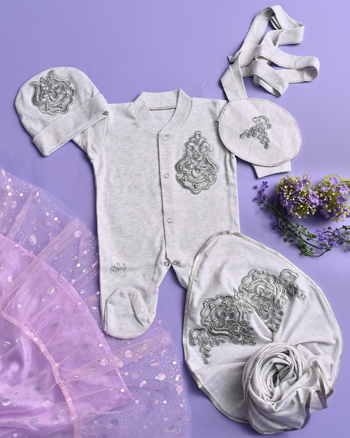 Misty Muffin Romper Set