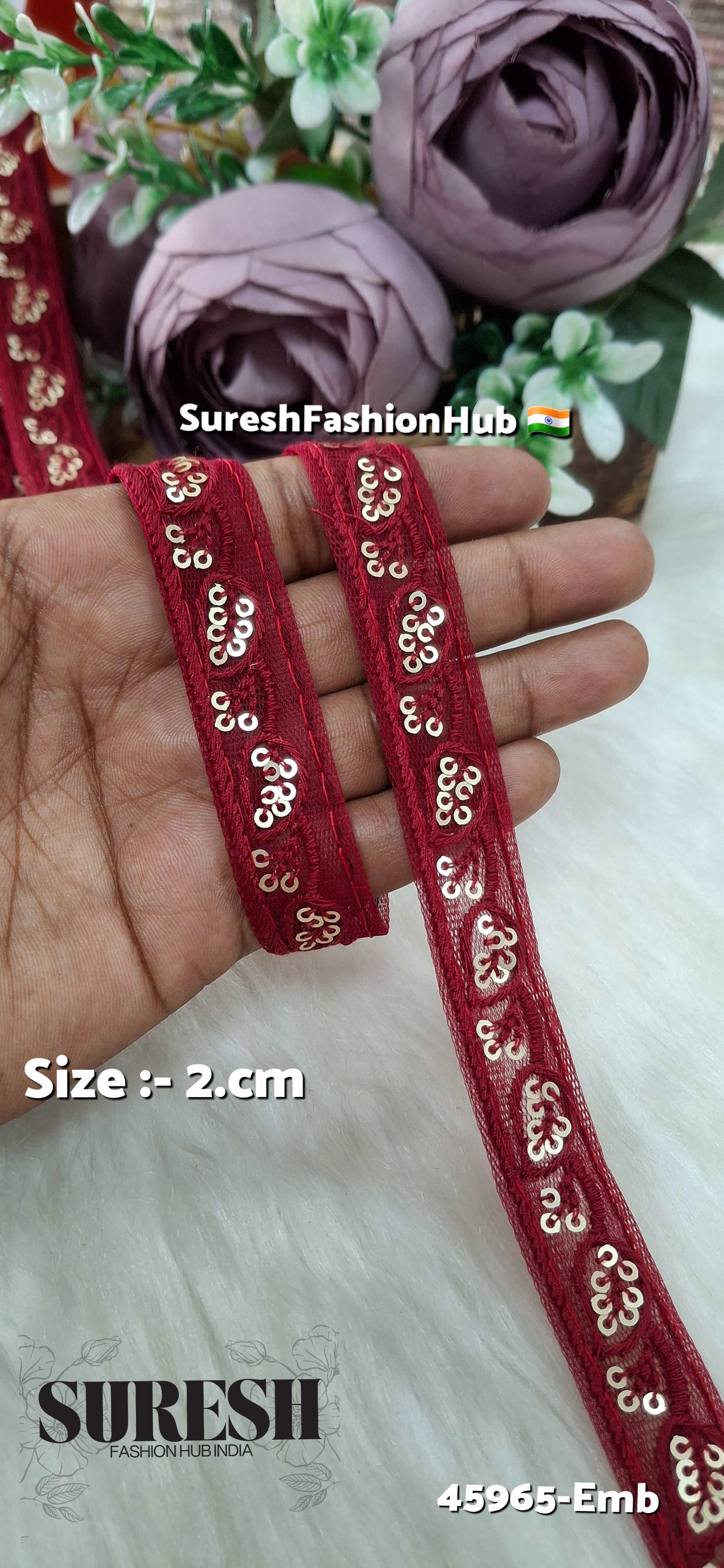 Tone-on-Tone Embroidery Lace