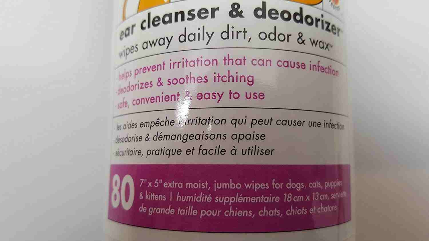 Petkin Jumbo Earwipes