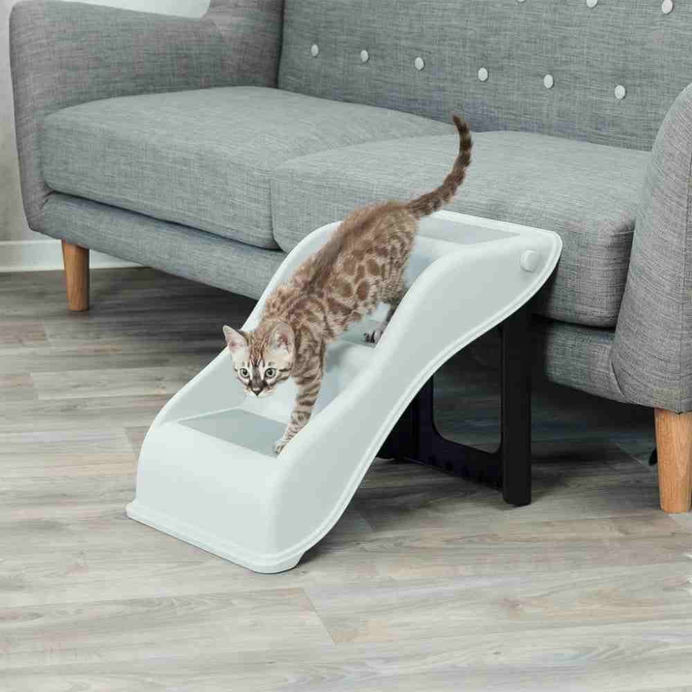 Trixie Steps for Dogs and Cats (Light Grey)