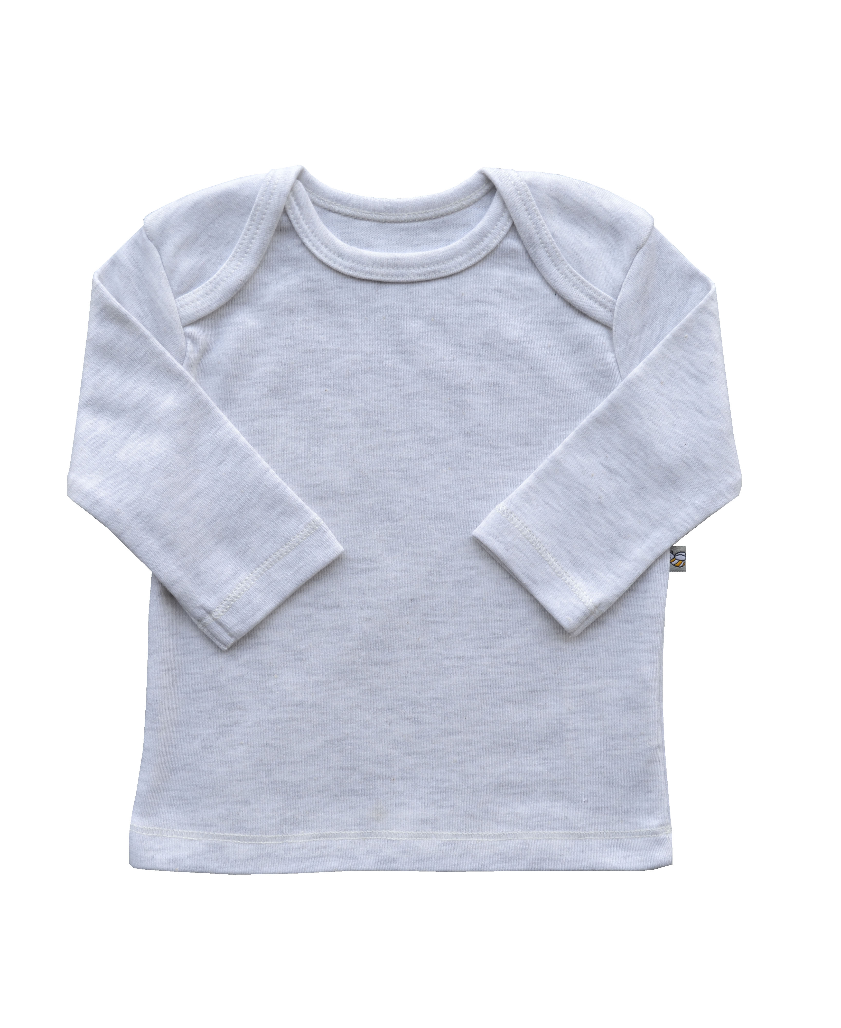 Grey Long Sleeve Top (100% Cotton Interlock Biowash)