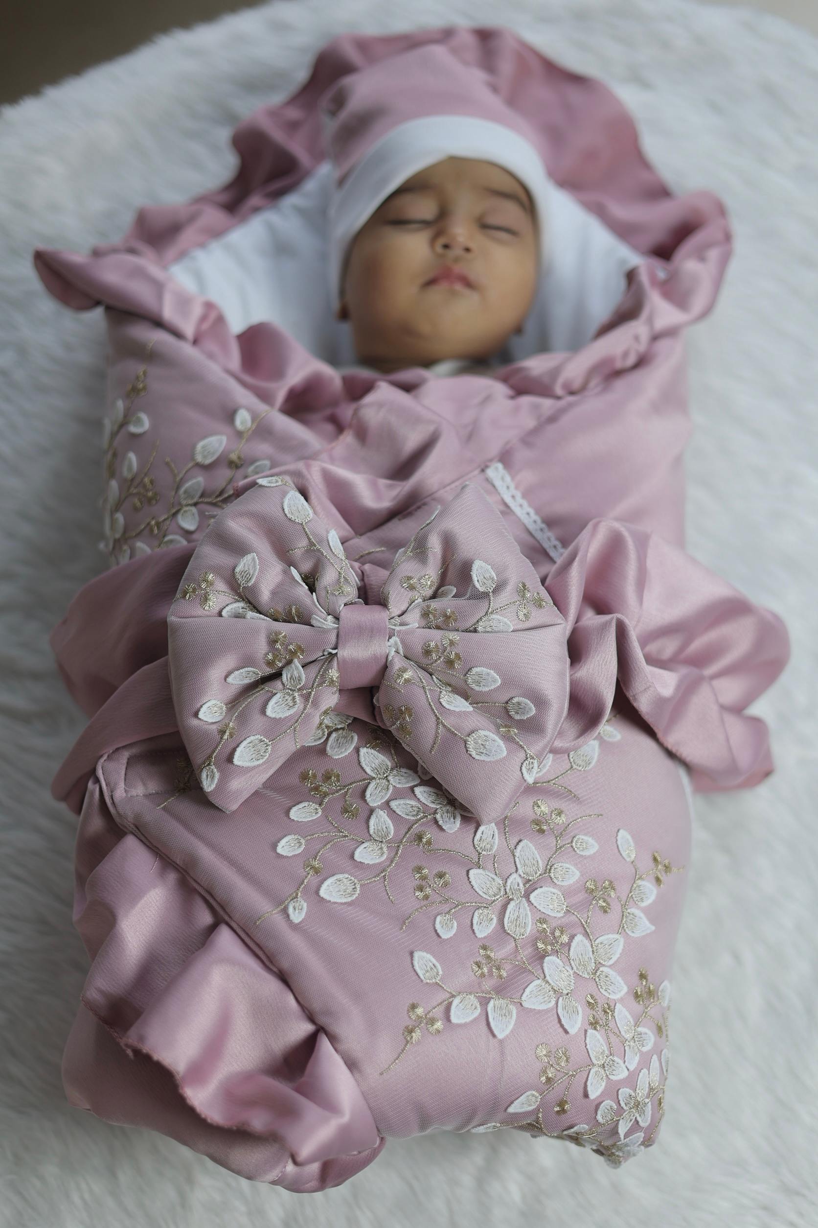 Rosé Fleur Drape Set