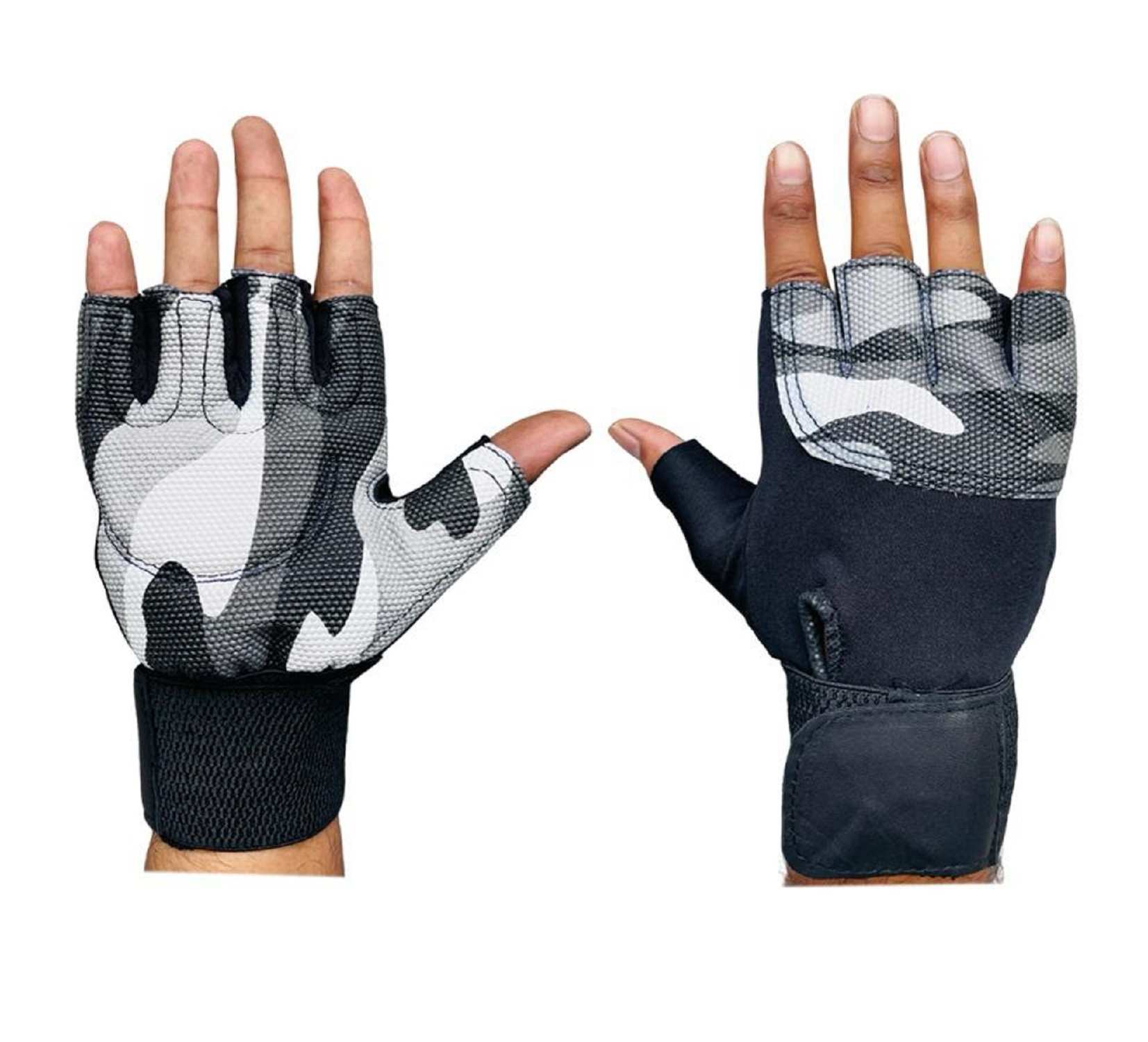 Body Smith Grey Gym Gloves