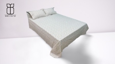 Boria Bistar | Boria Bistar Pure Cotton Printed Bedsheet with Pillow Cover