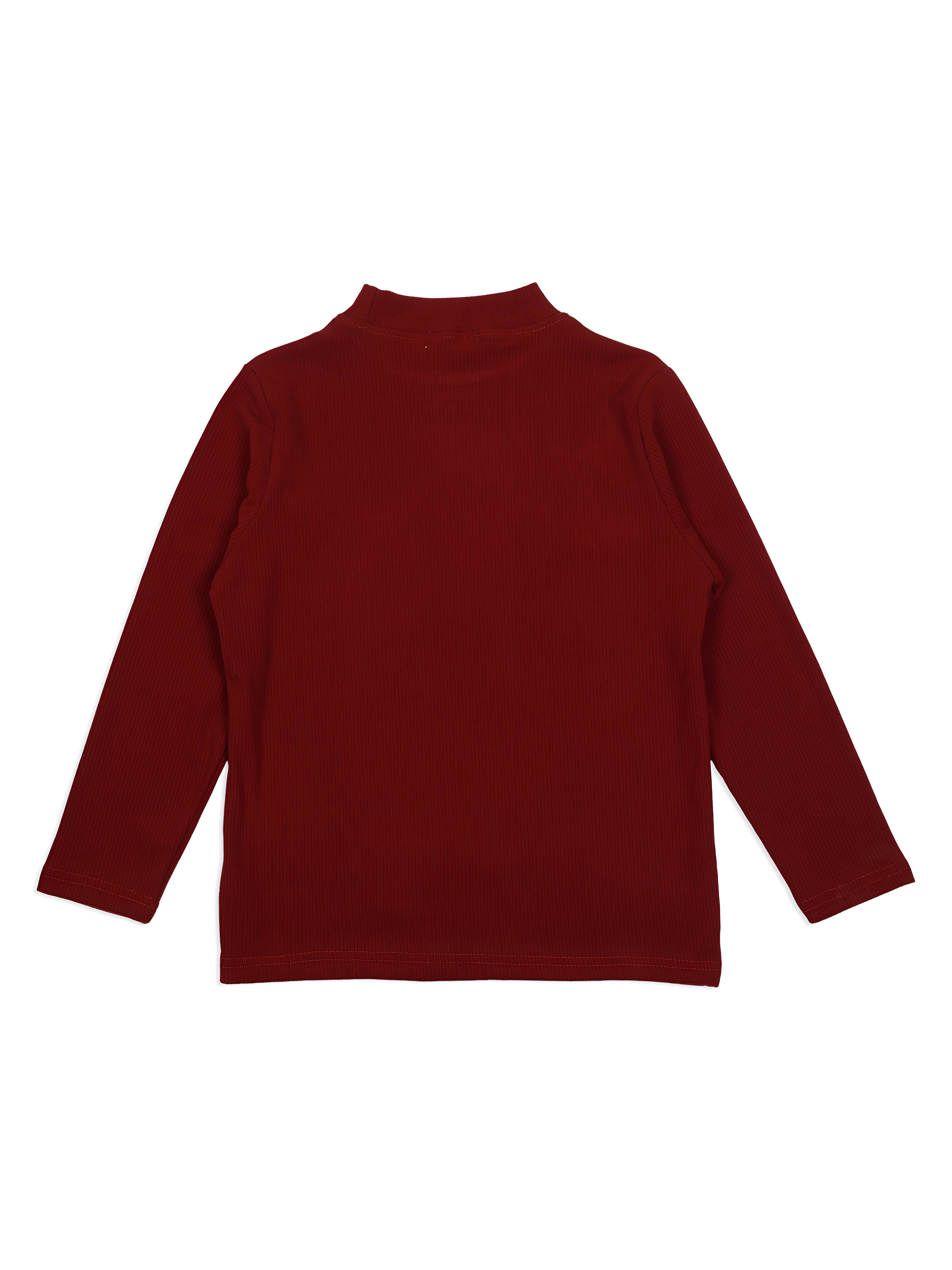 Albion Kids Boys Mehroon Skivi