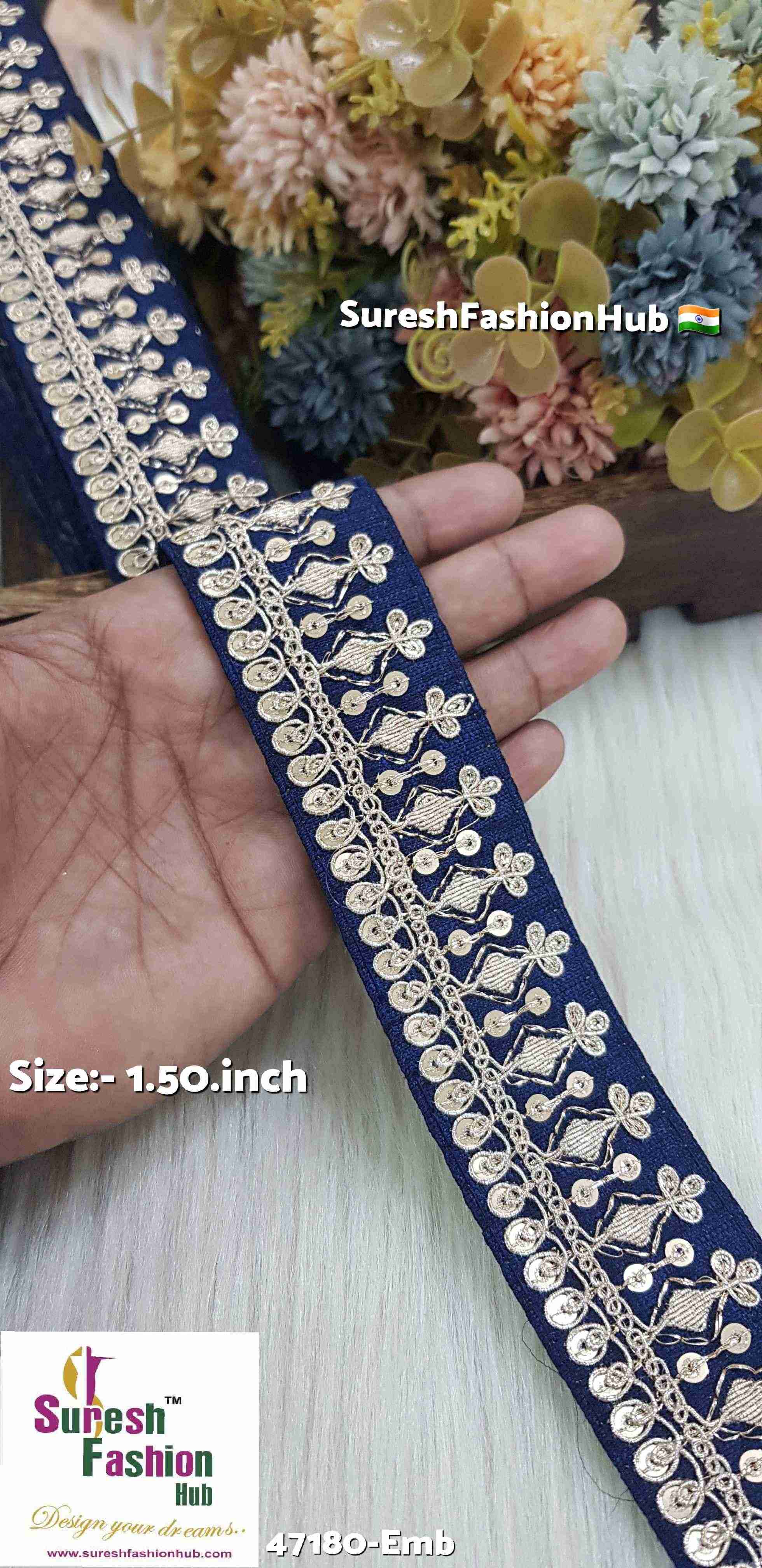 Royal Elegance Embroidered Lace