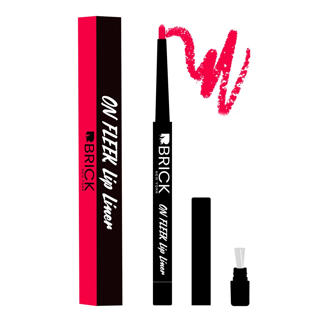 Brick New York On Fleek Lip Liner Fuchsia 01