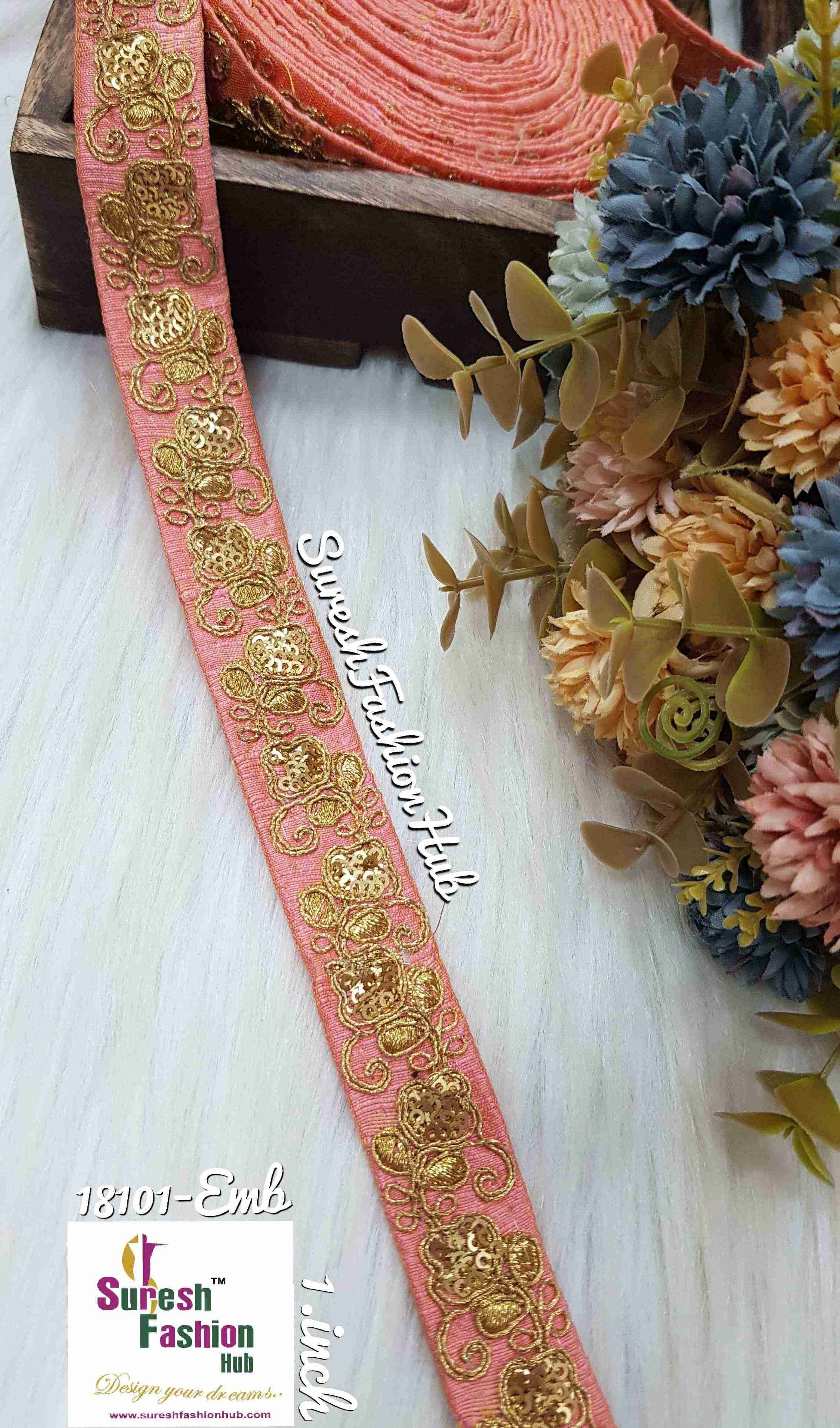 Indian Laces Embellishments Embroidery Saree Border Wholesale Silk Crafting Sewing Decorative Designer Ribbons #Blackborder  #Fancylaces #Decorativetrims #Embroideredborder #Sewingtrims #テープ #minne #lndianlaces #Sareeborder #アニー都城 #pasamanerías #pasamaneriasbordadas #Embellishments #可愛いマスク #Embroiderytrimmings #アクセサリー