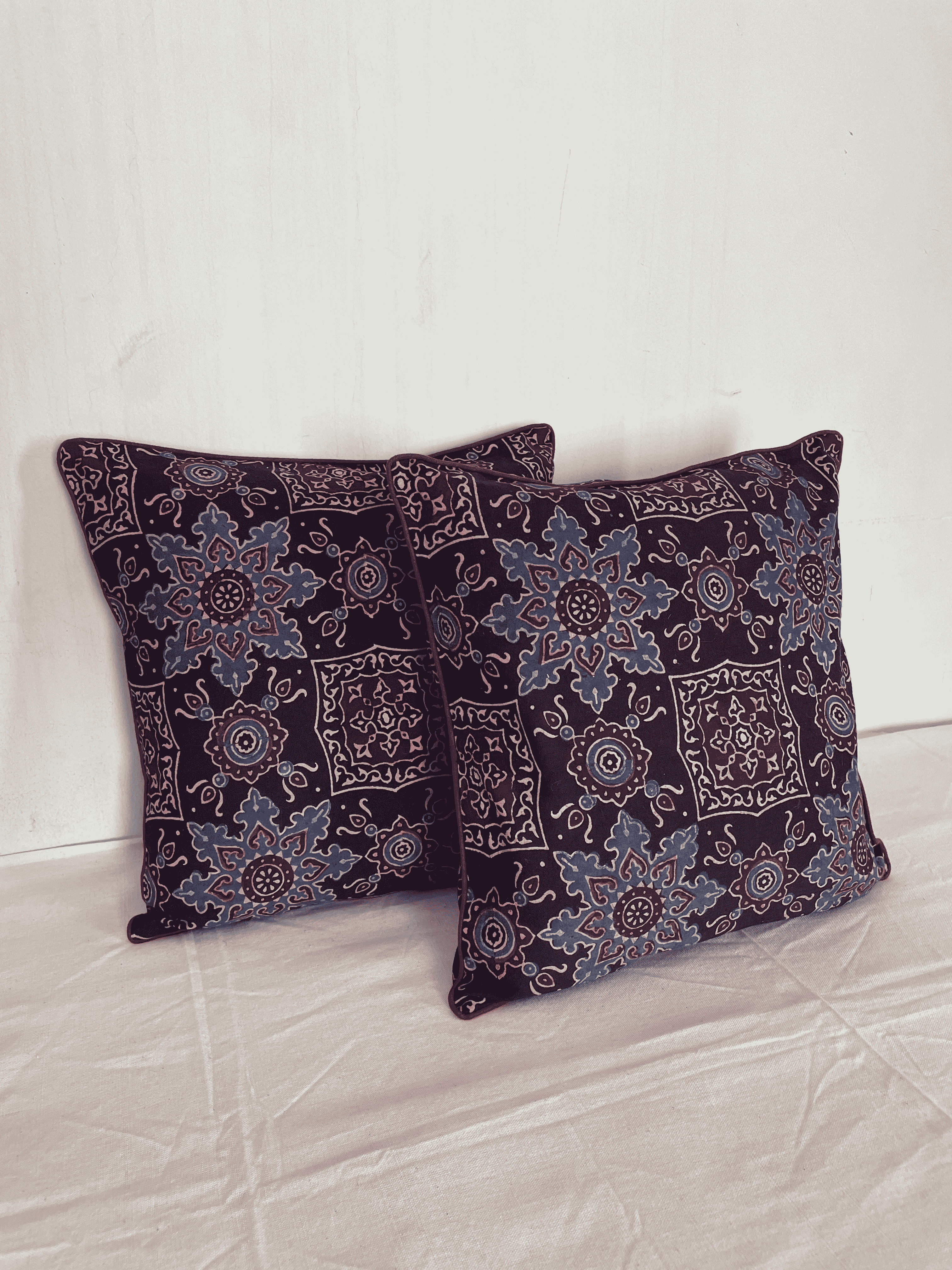 Suraj Mukhi Cotton Cushion Covers