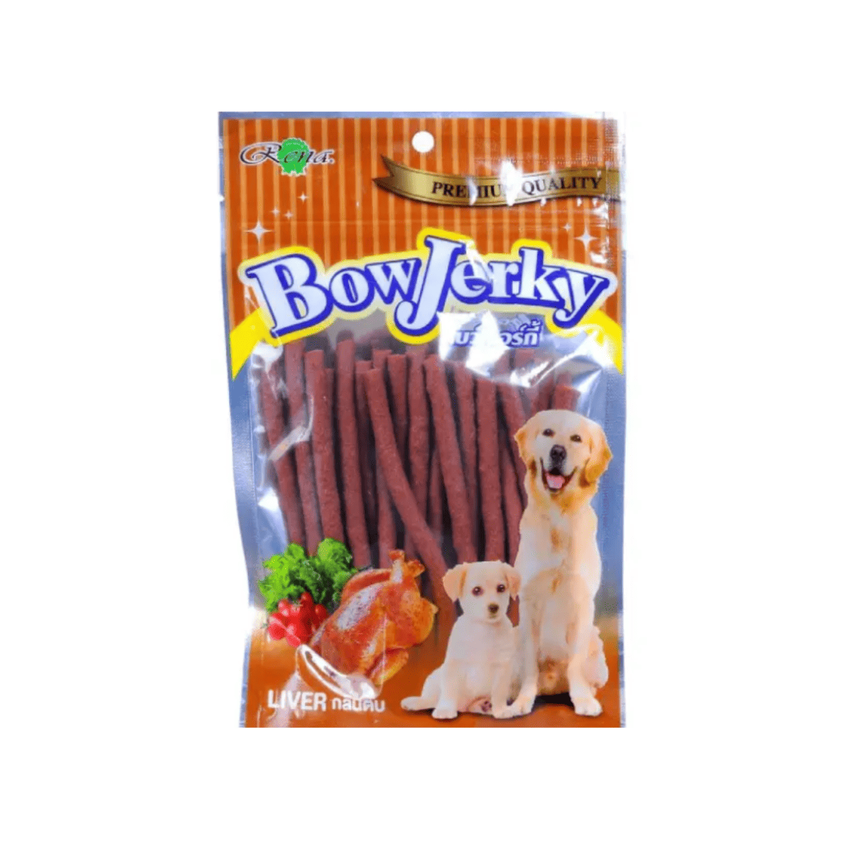 Rena Bow Jerky Liver Dog Treat - 800 Gm