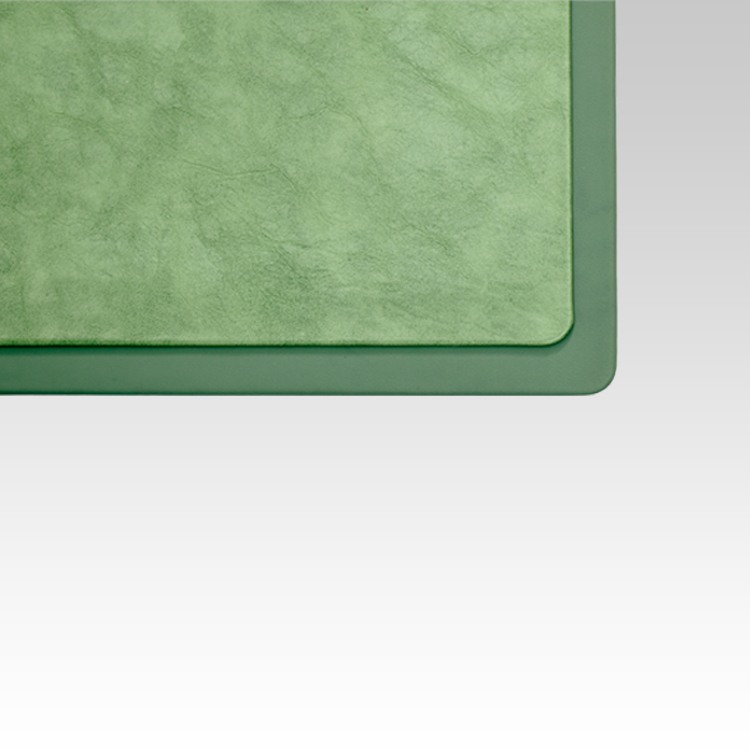22x16 Inches Rigid Desk Blotter | Moderno | Sea Green