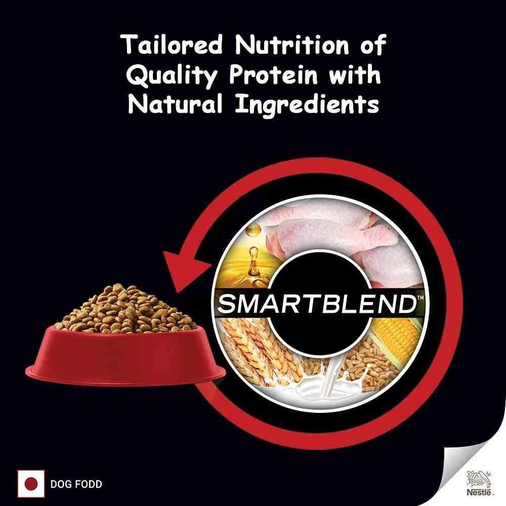 PURINA Supercoat Adult Dry Dog Food with Chicken 3kg