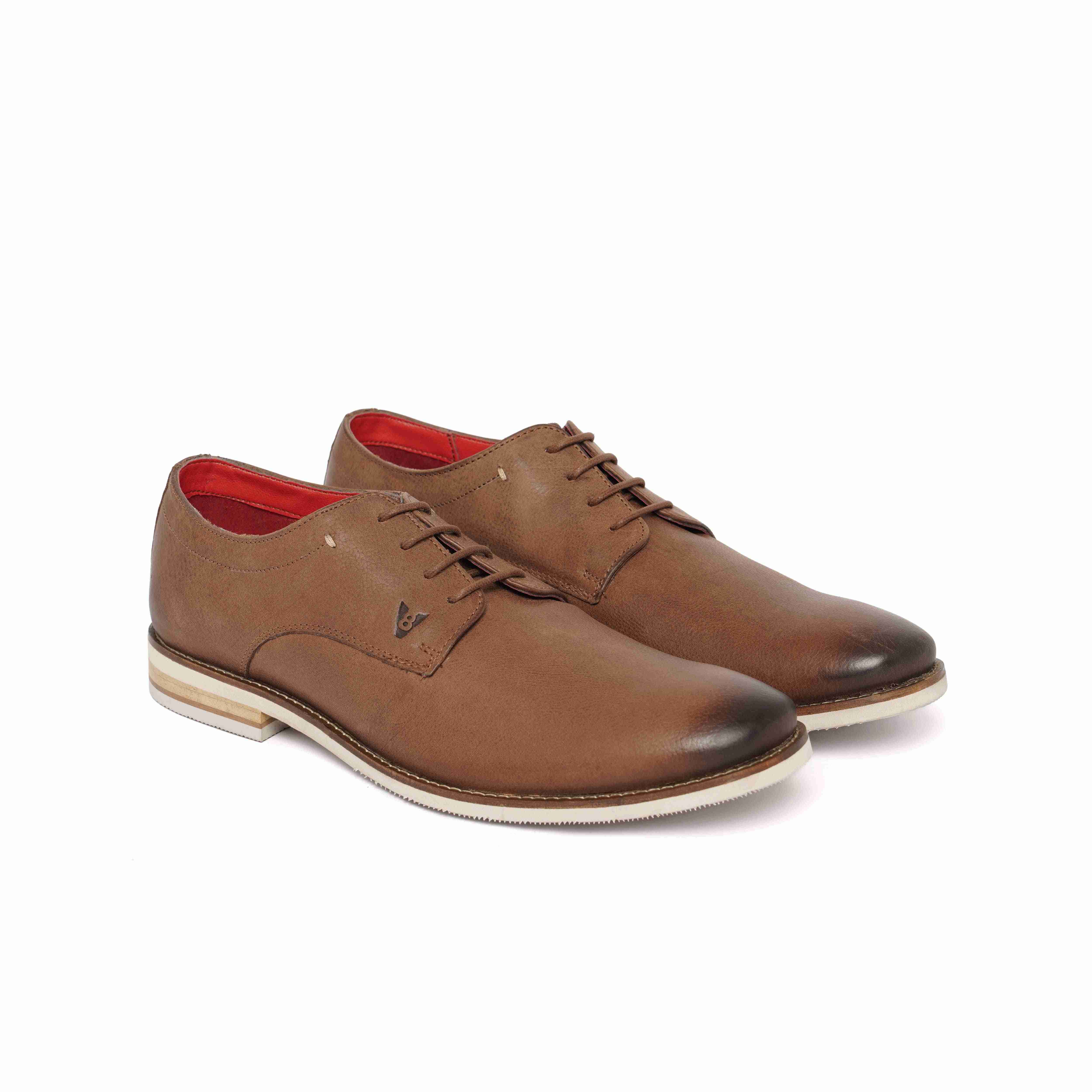 Tan Casual Lace-ups